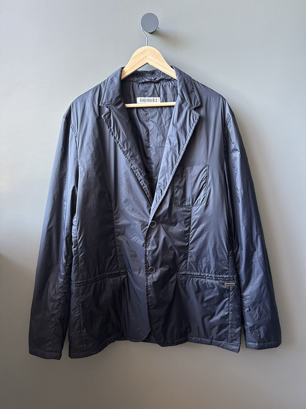 Dirk Bikkembergs Dirk Bikkembergs Nylon Blazer Jacket Size 56 Size US XL / EU 56 / 4 - 1 Thumbnail