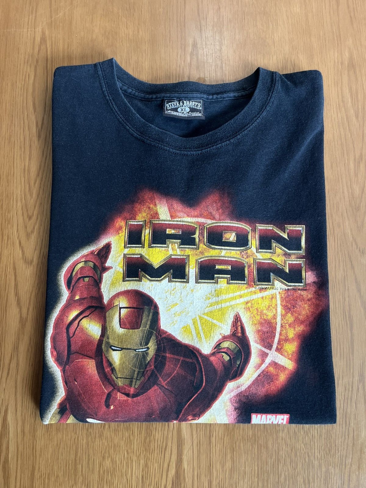 Marvel Comics Vintage IRON MAN promo Film 2008’s Marvel Tshirt Size US XL / EU 56 / 4 - 1 Thumbnail