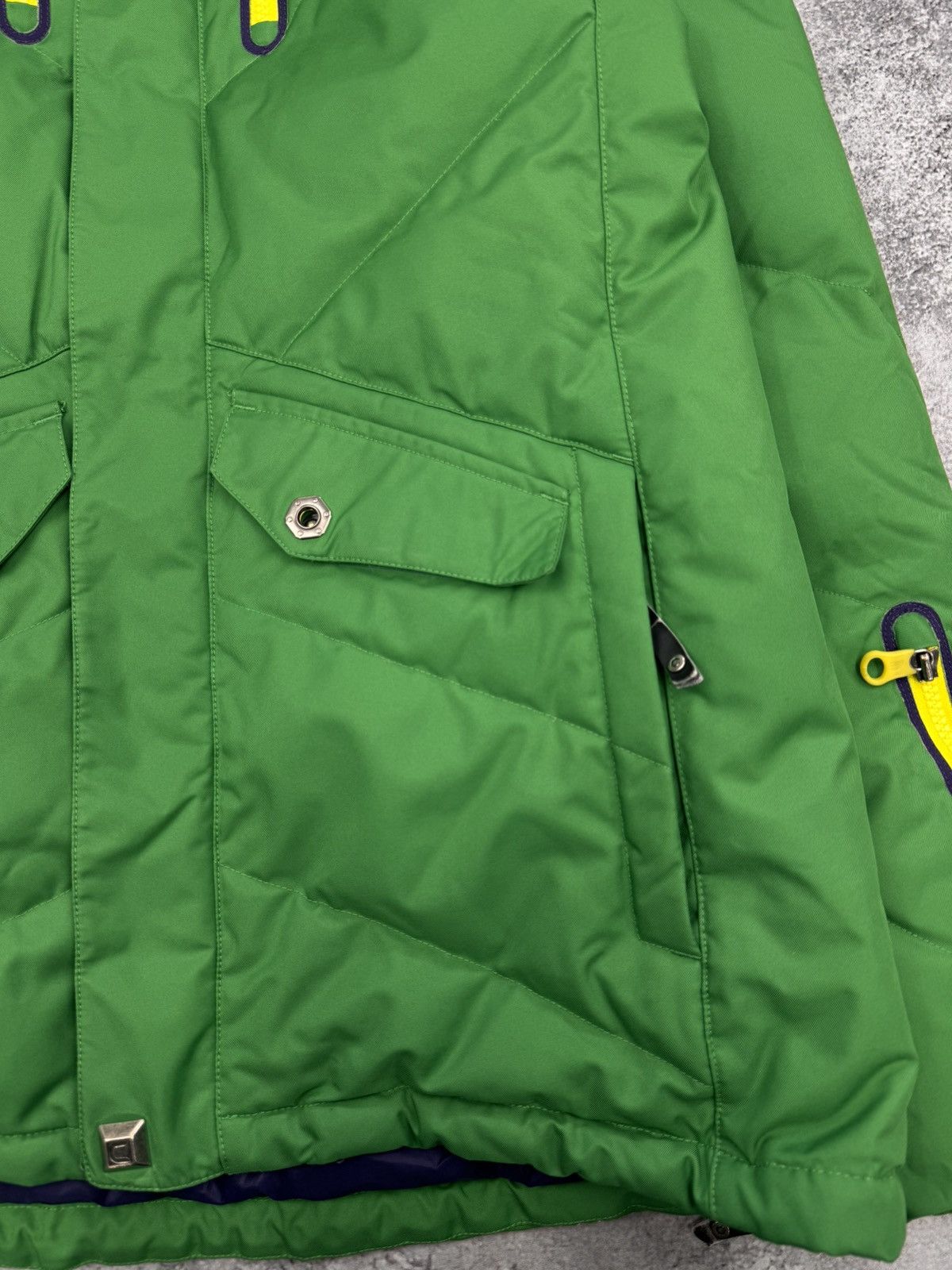 The North Face The North Face Women Down Ski Jacket Green With Hood Size M Size M / US 6-8 / IT 42-44 - 3 Thumbnail