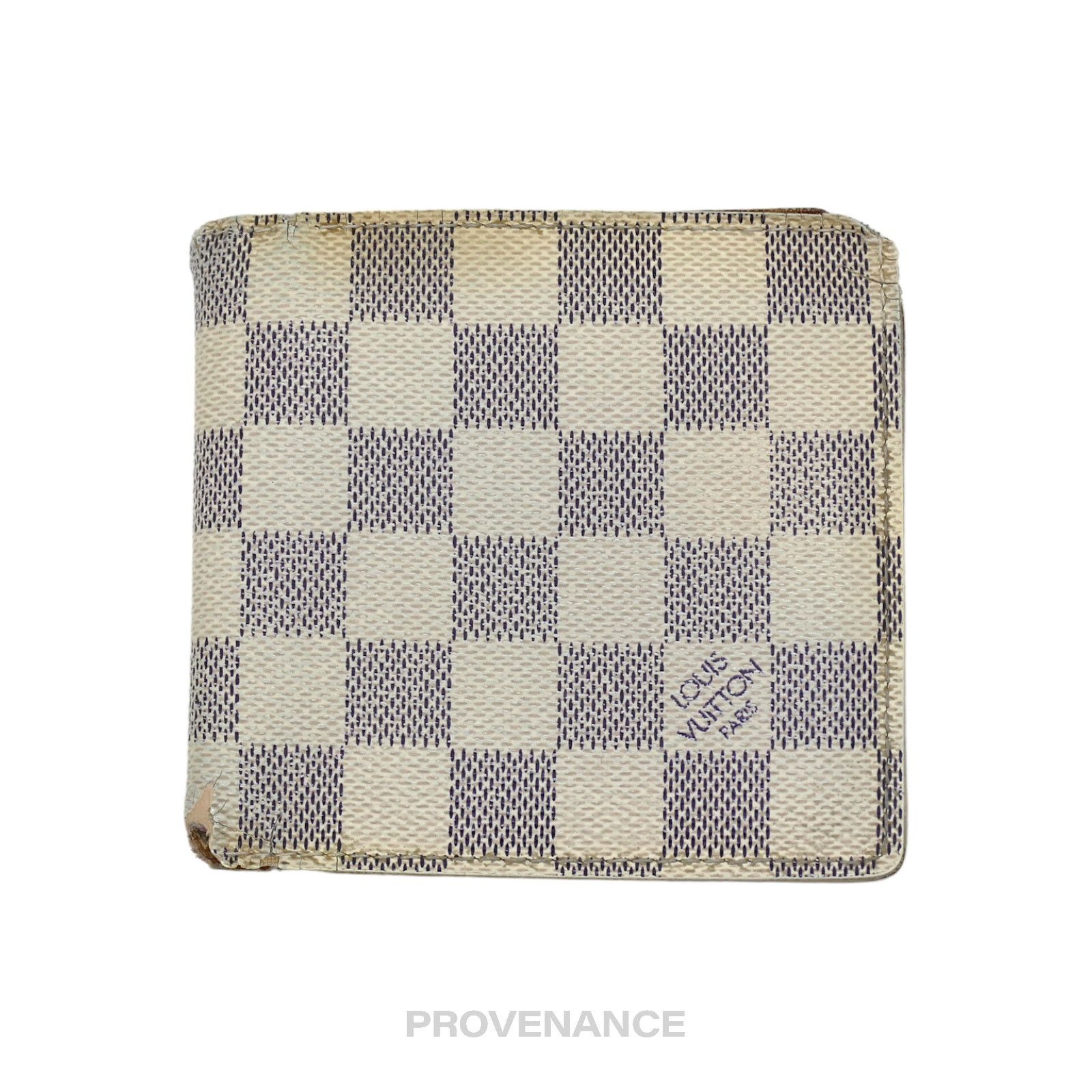 Louis Vuitton 🔴 Louis Vuitton Marco Wallet - Damier Azur Size ONE SIZE - 1 Thumbnail