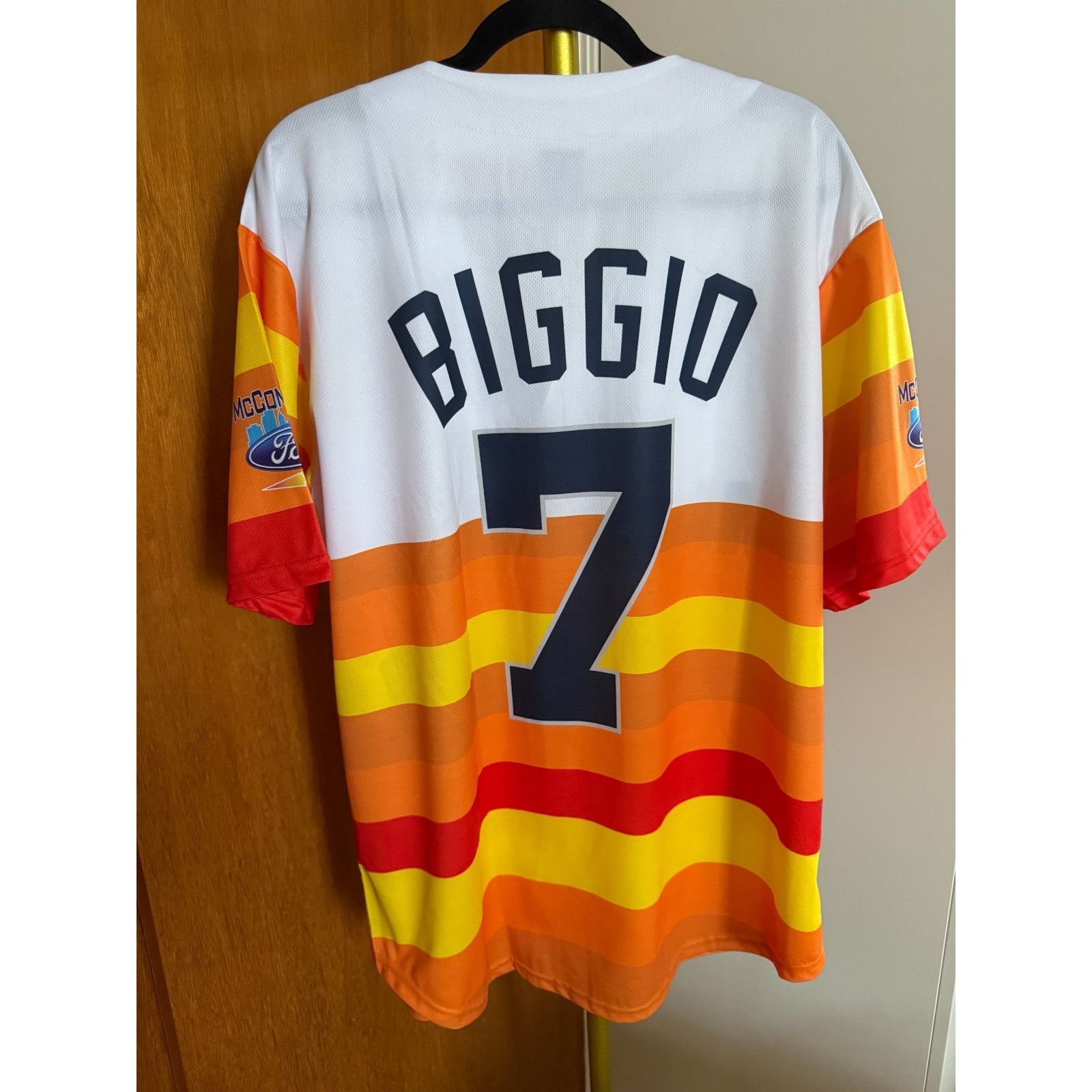 Other Missions Biggio #7 Jersey 2XL 2024 Giveaway Baseball Orange Size US XXL / EU 58 / 5 - 1 Thumbnail