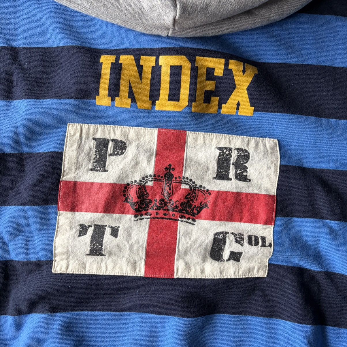 PROJECT G/R Protocol Index STRIPE POLO HOODIE PROJECT GR size 2