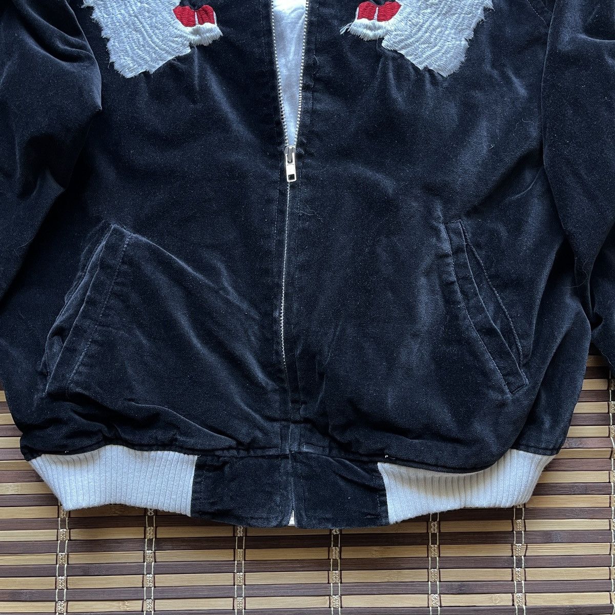 Toyo Enterprises × Vintage Vintage WW2 Velvet Sukajan Embroidery Japan Bomber Jacket Size US M / EU 48-50 / 2 - 12 Thumbnail