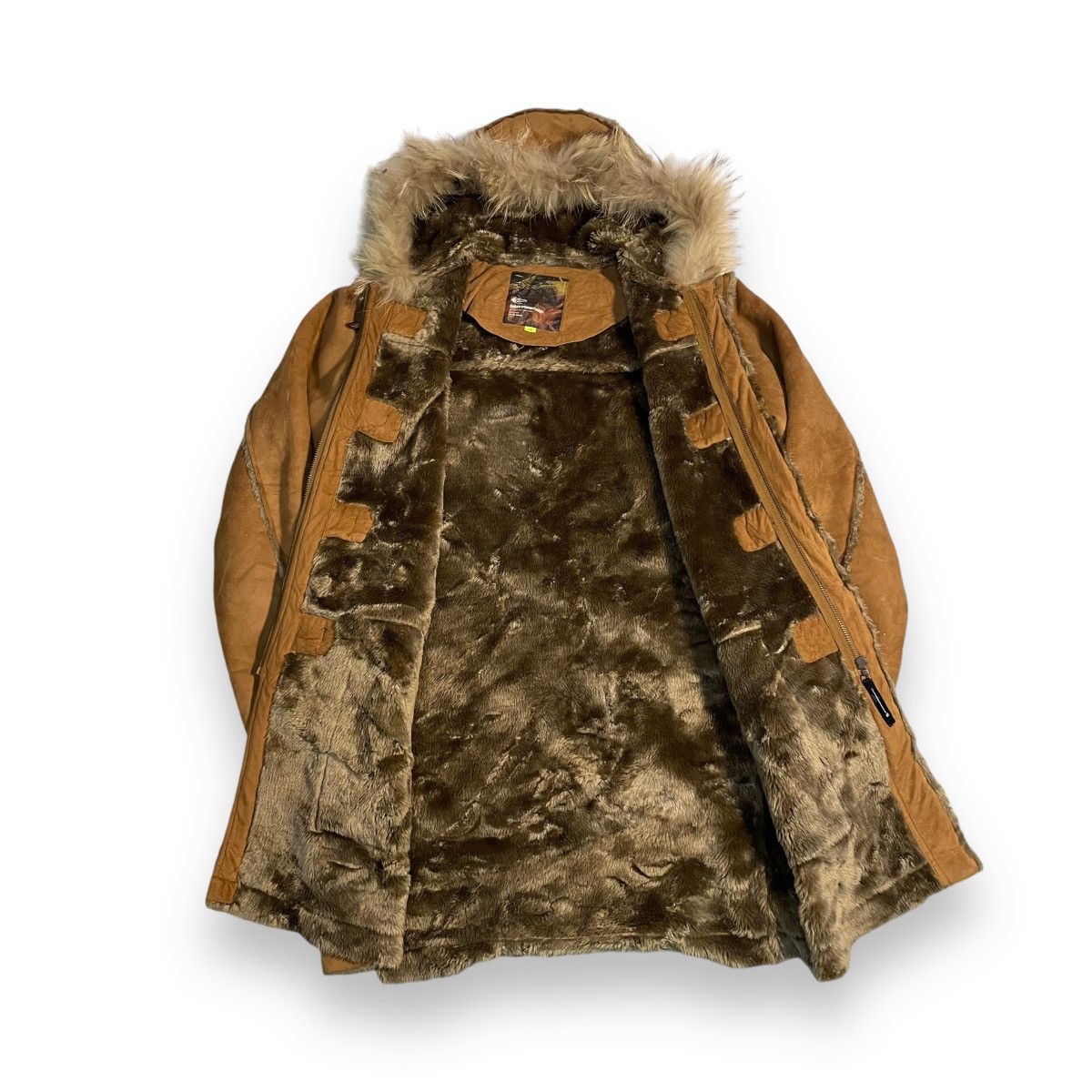 Issey Miyake 🇯🇵 BALANCE WEAR DESIGN VELVET FUR RACOON JACKET Size US L / EU 52-54 / 3 - 11 Thumbnail