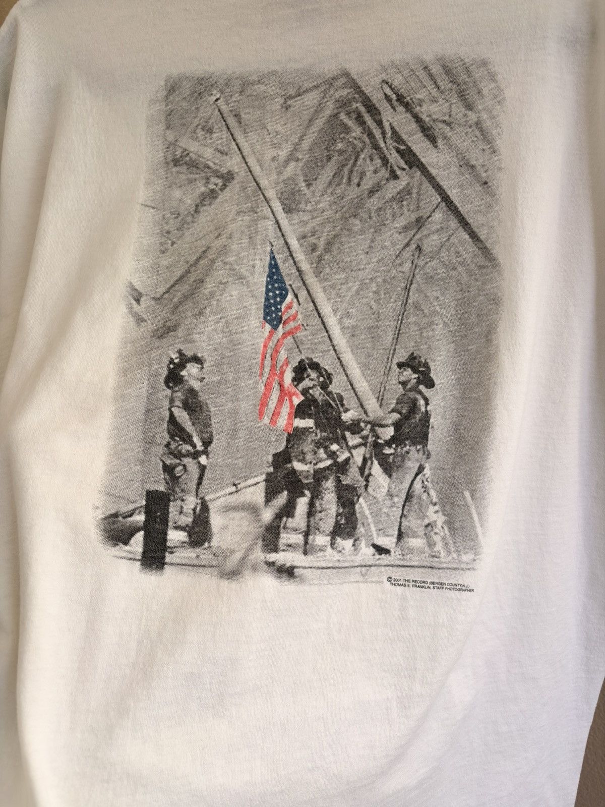 Vintage Vintage 9/11 Memorial NY Dept of Tax and Finance Staff Tee Size US XL / EU 56 / 4 - 2 Thumbnail