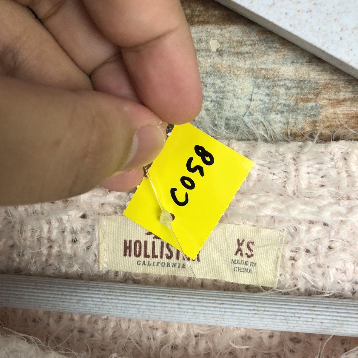 Hollister DLL Hollister Pink Knitwear #C058 Size XS / US 0-2 / IT 36-38 - 10 Thumbnail