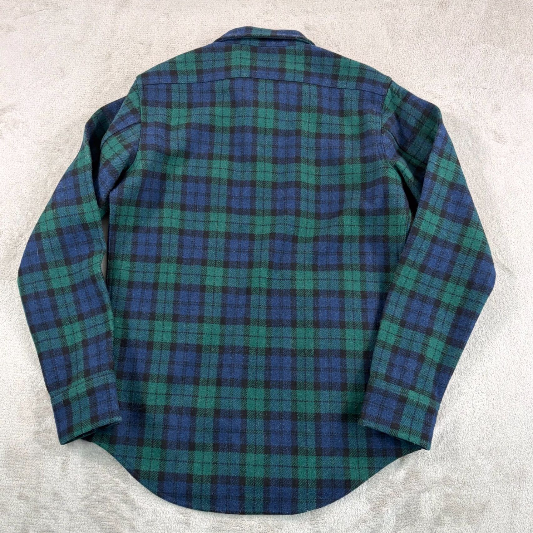 Taylor Stitch TAYLOR STITCH Coit Jacket in Blackwatch Men XL Regular Wool Blend Zip Up Overcoat Long Plaid 390? Size US XL / EU 56 / 4 - 6 Thumbnail