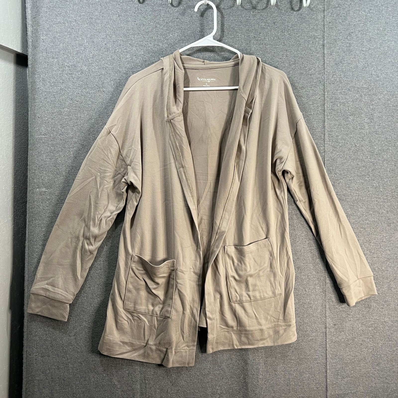 Other Koolaburra by UGG Marshmallow Jersey Hooded Cardigan Size S / US 4 / IT 40 - 1 Thumbnail