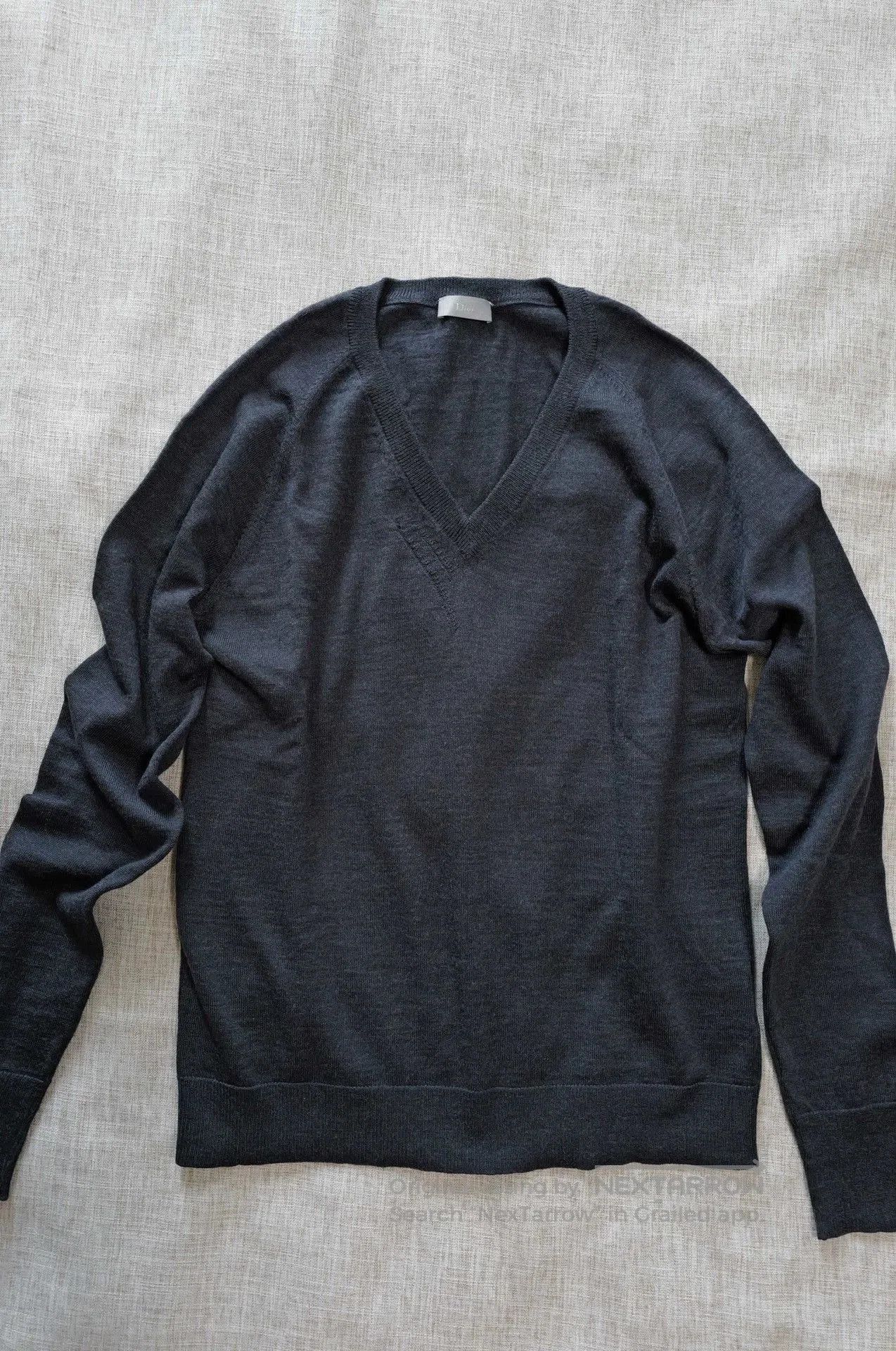 Dior × Hedi Slimane Dior Homme 04AW 2004 VOTC Winter V Neck