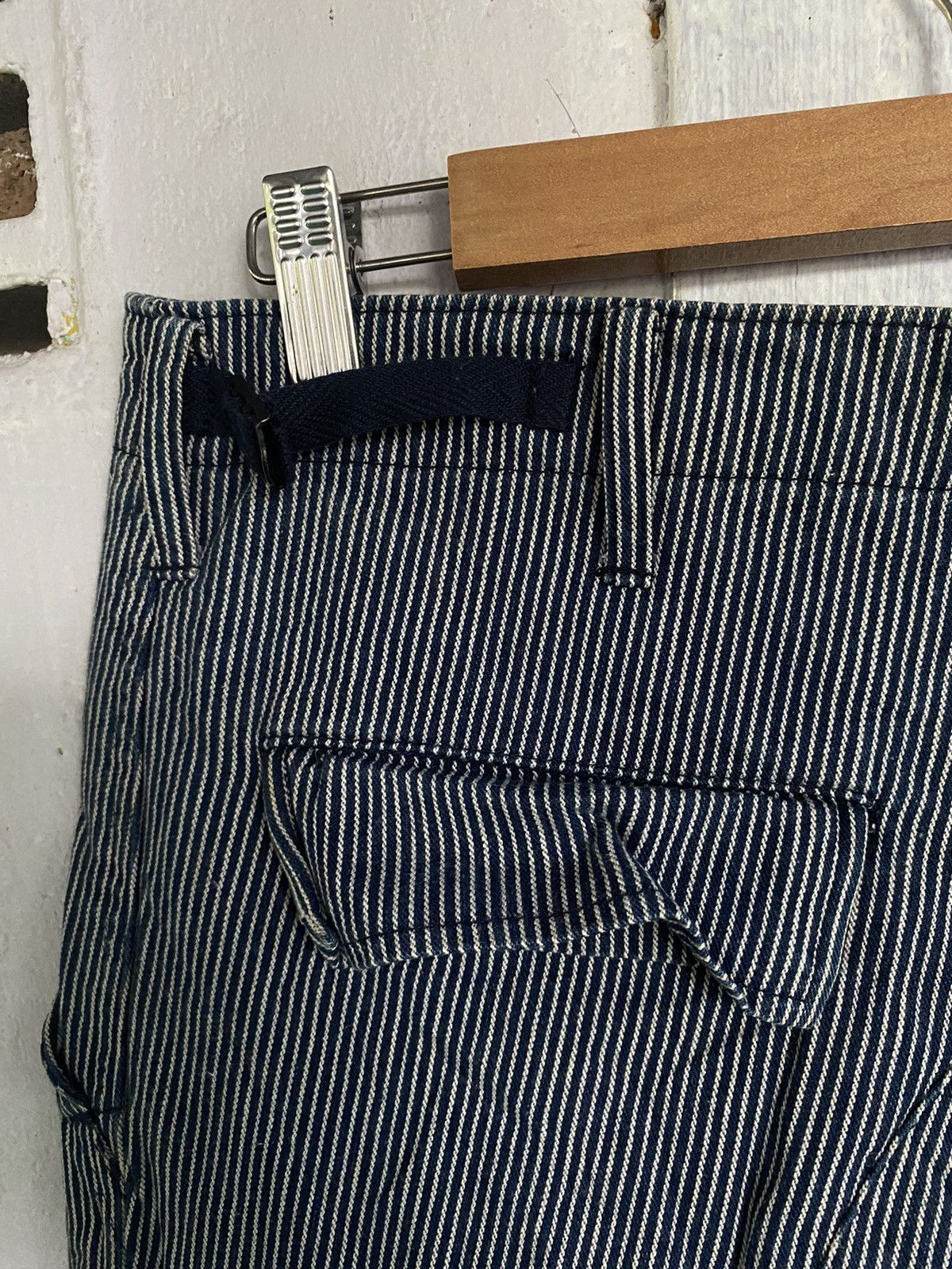 Octopus Octopus Army Cargo Blue Stripes Multiple Pocket Pants Size US 30 / EU 46 - 7 Thumbnail