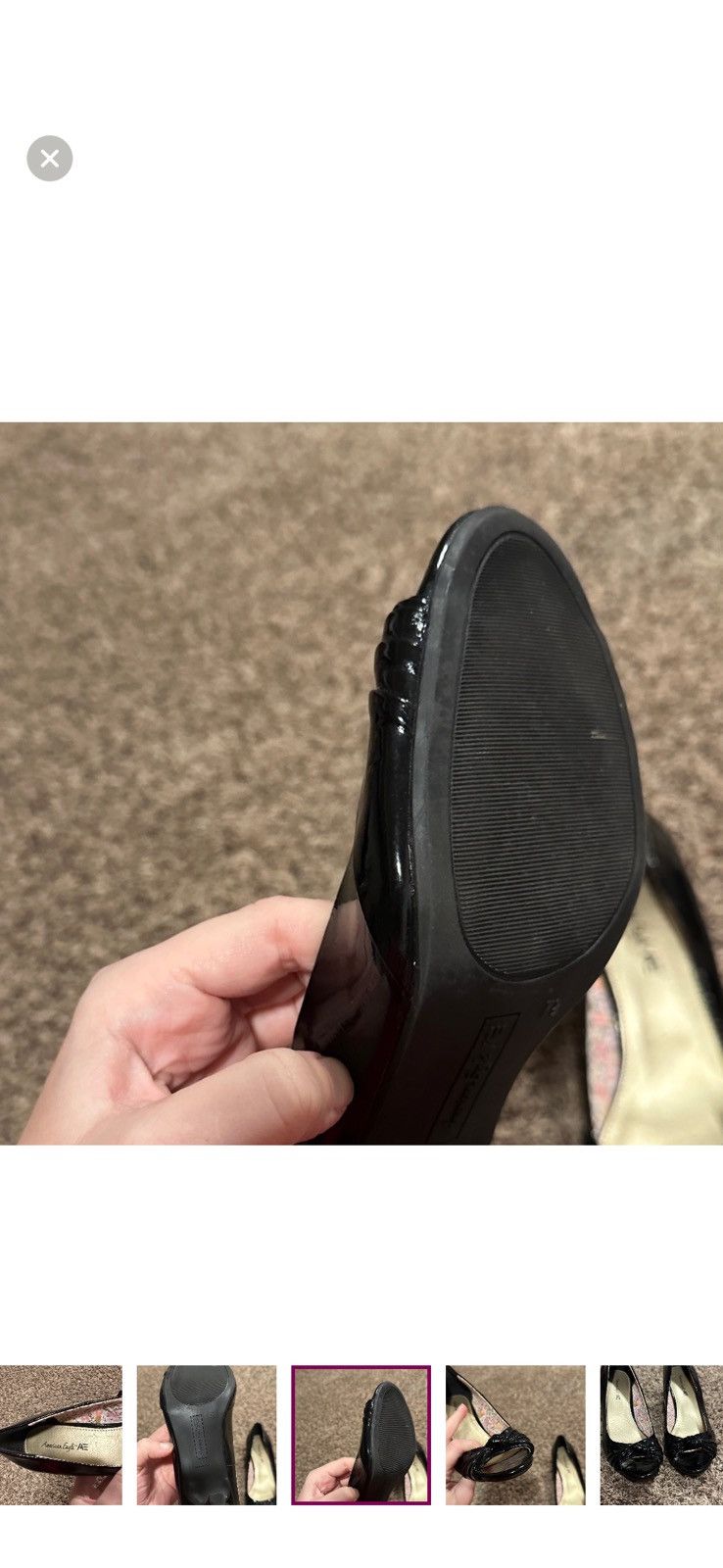 Other Short black heels Size US 7.5 / IT 37.5 - 4 Thumbnail