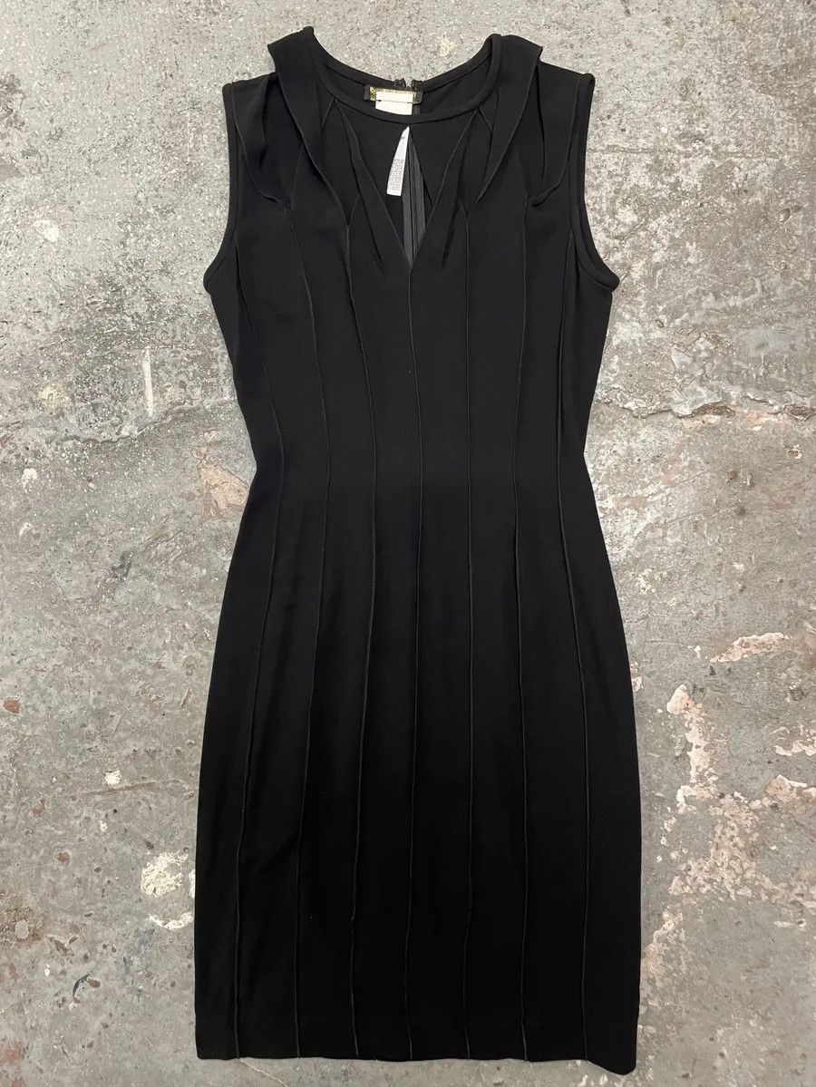Designer × Vintage 2000s Plein Sud Back Zip Lined Minimalist Dress Size M / US 6-8 / IT 42-44 - 1 Thumbnail