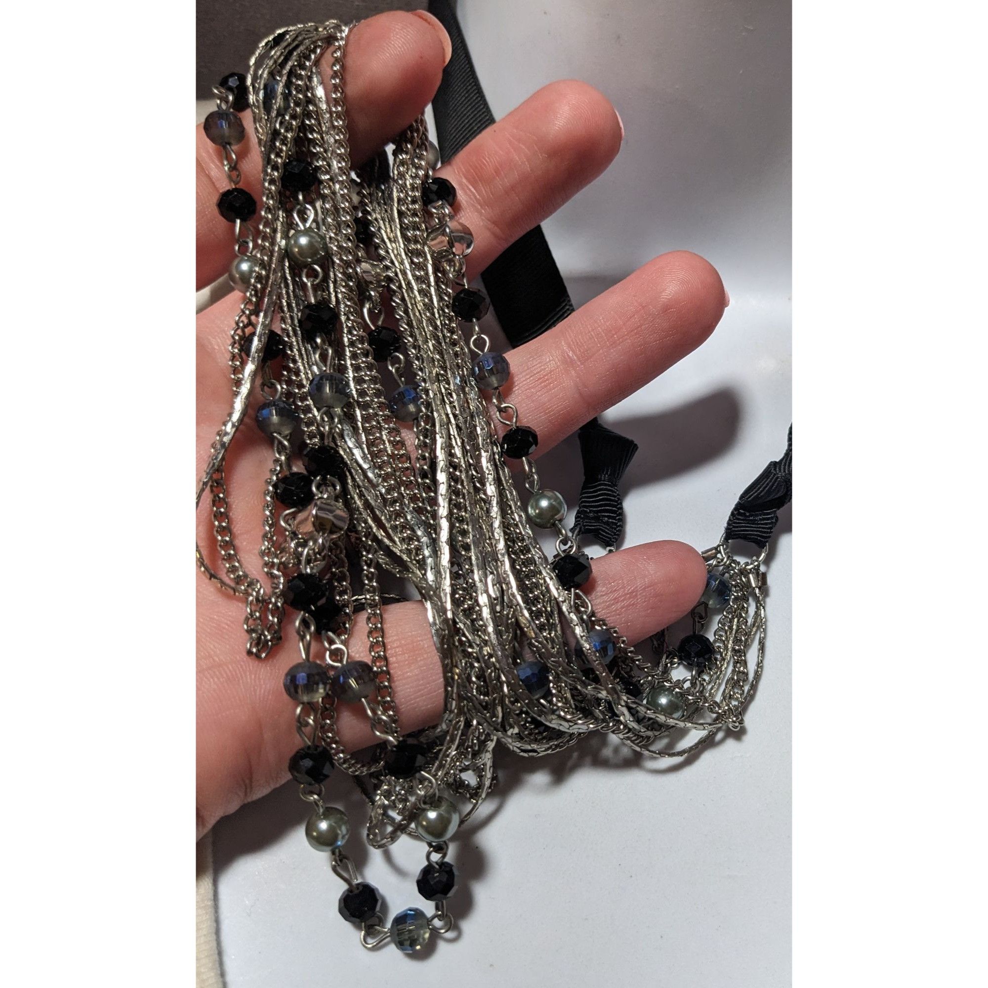 Vera Wang Simply Vera Vera Wang Multilayer Chain Necklace Size ONE SIZE - 8 Thumbnail
