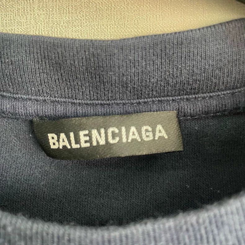 Balenciaga Balenciaga Crown Wheat Embroidered Short Sleeve Size US M / EU 48-50 / 2 - 3 Thumbnail