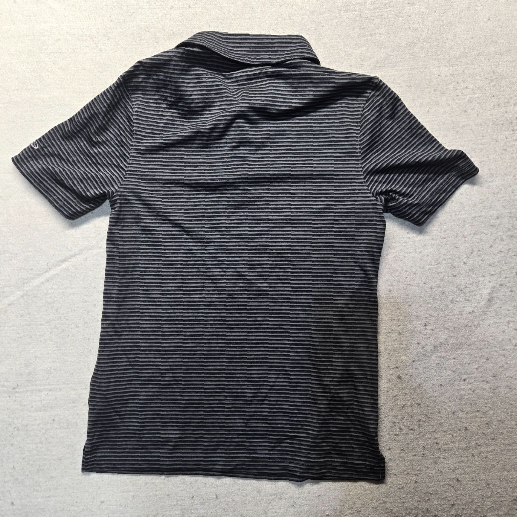 Champion VINTAGE Champion C9 Polo Shirt (Short Sleeve) Black Striped Adult Mens S Polo Shirt - Champion Polo Shirt Mens Black Striped S Size US S / EU 44-46 / 1 - 8 Thumbnail