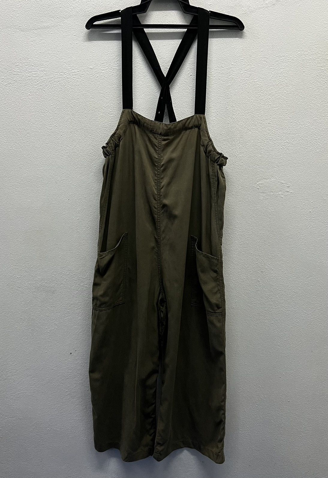 Vintage Antgauge Utility Overalls - Olive Green (Size M) Size US 44 / EU 60 - 1 Thumbnail