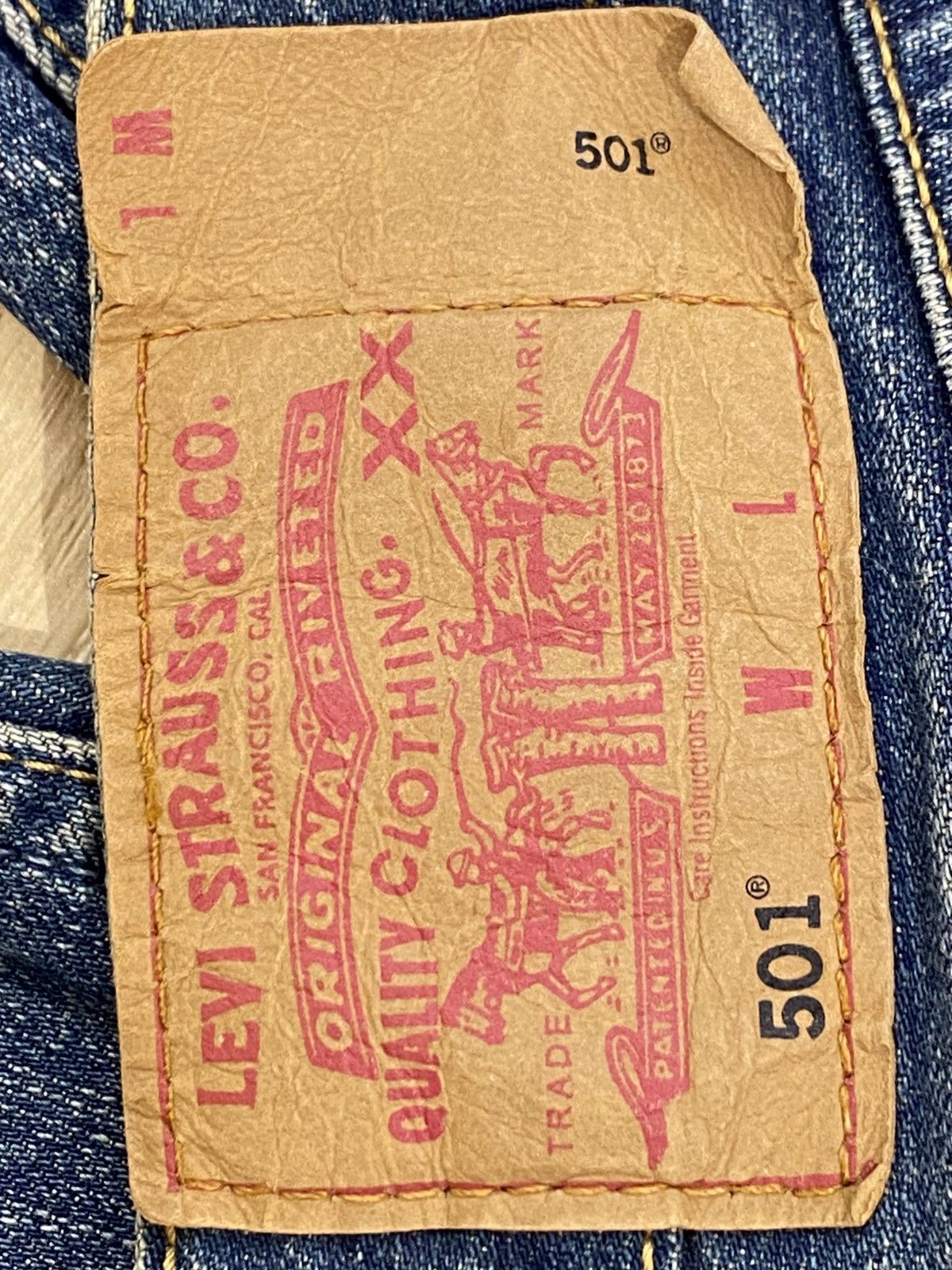Levi's Levi’s Mud Wash Style Loose Jeans Size US 30 / EU 46 - 15 Thumbnail