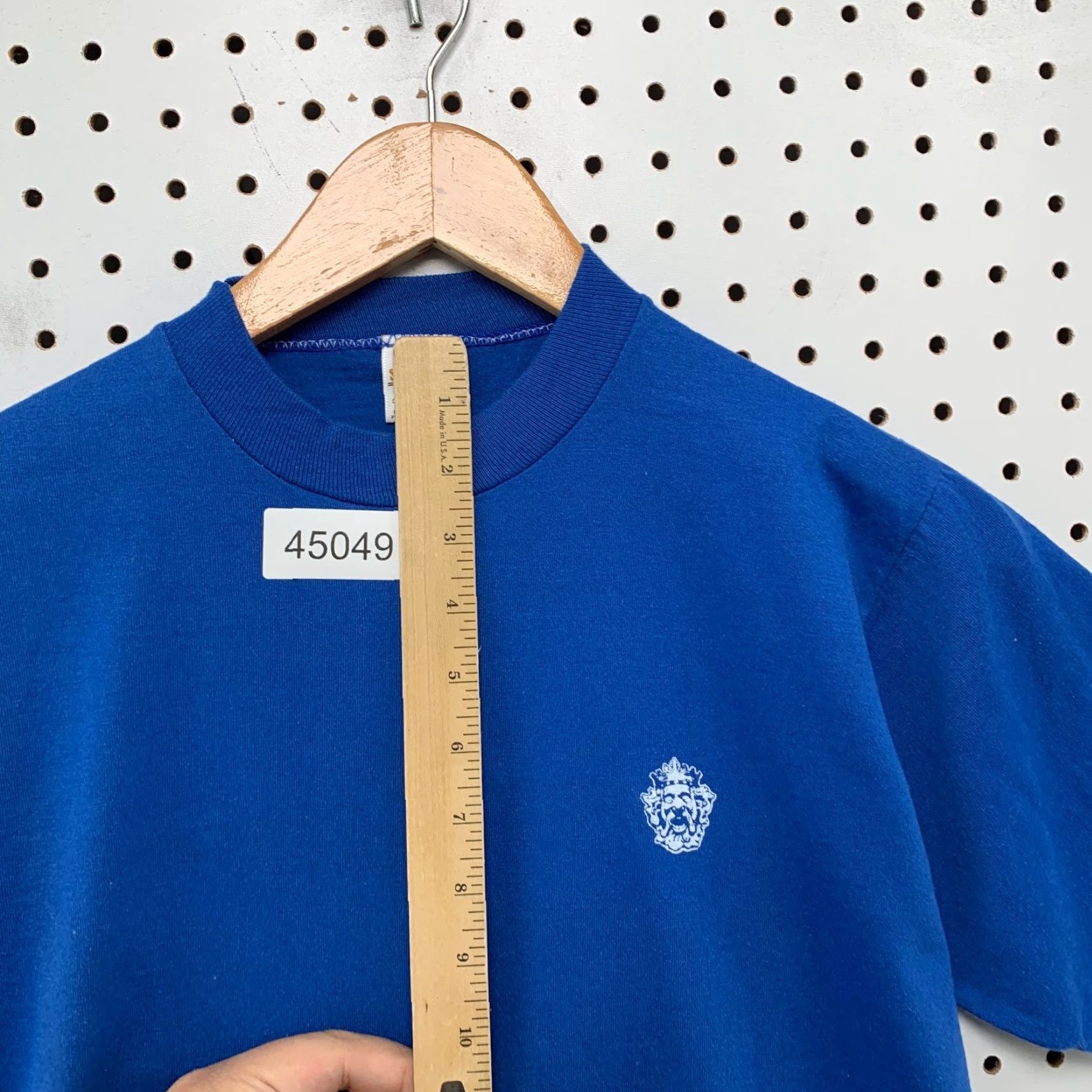 Vintage VINTAGE King Richards Faire Shirt Men M Blue Single Stitch 70s Renaissance T-Shirt Mens Size US M / EU 48-50 / 2 - 7 Thumbnail