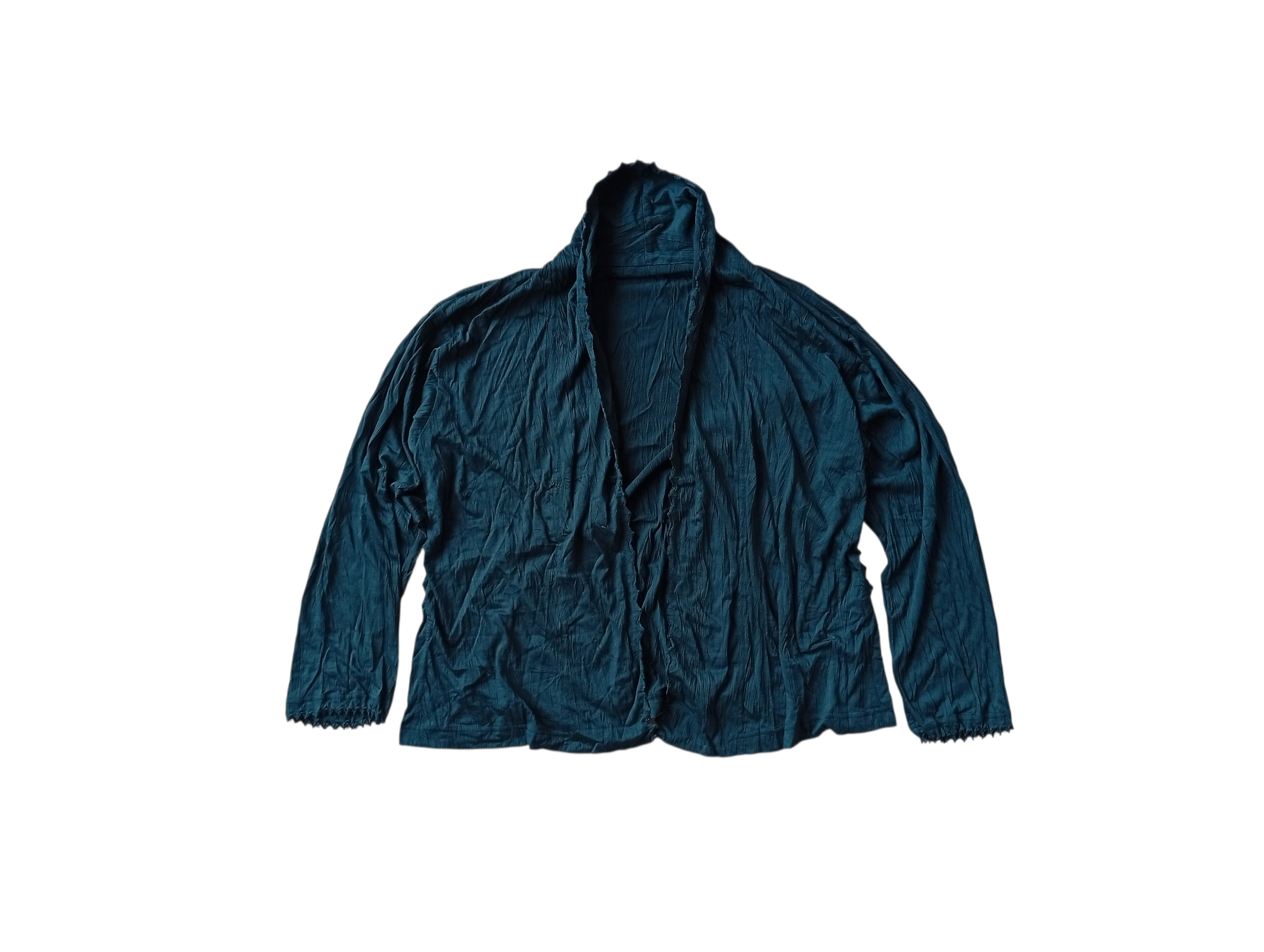 Issey Miyake Issey Miyake haat heart wrinkled texture cardigan Size M / US 6-8 / IT 42-44 - 1 Thumbnail
