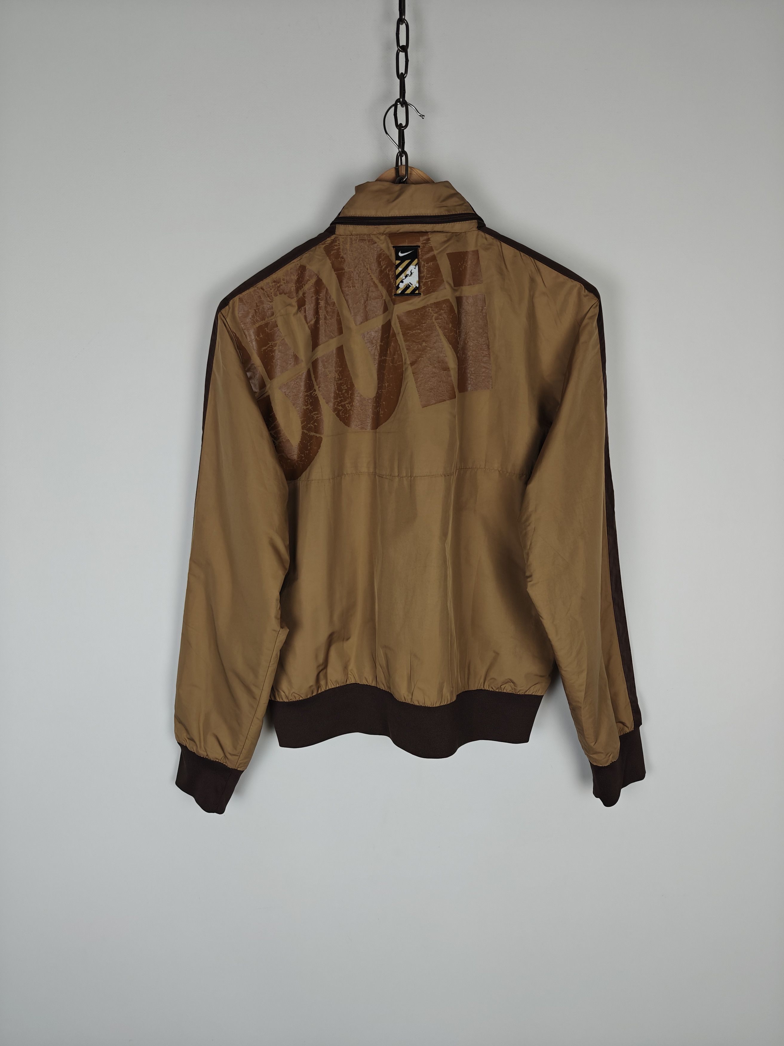Nike Nike VTG Jacket Zip Hooded Brown size S Size US S / EU 44-46 / 1 - 8 Thumbnail