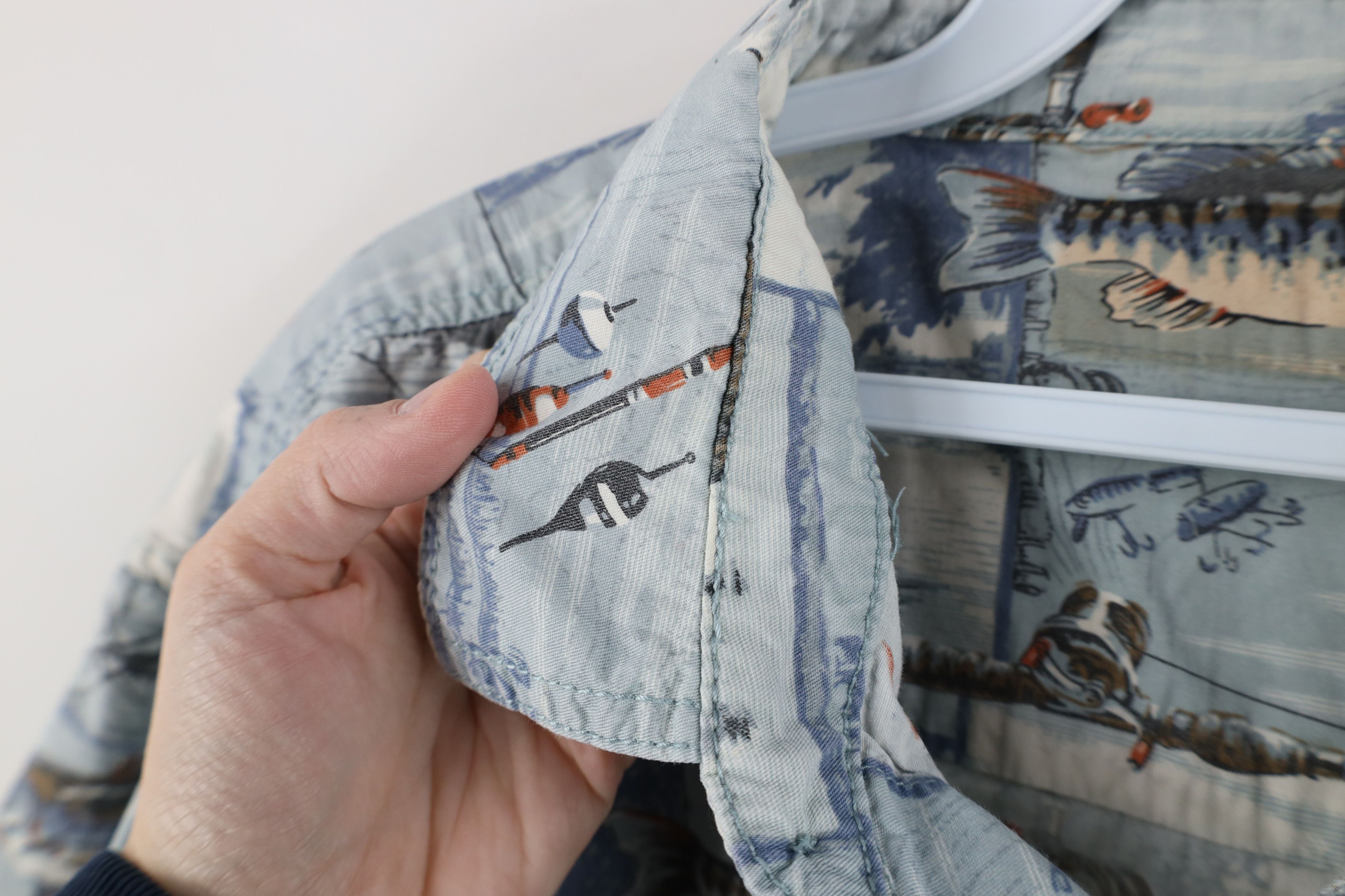 Vintage Vintage 90s Y2K Streetwear All Over Print Button Shirt Size US XL / EU 56 / 4 - 8 Thumbnail