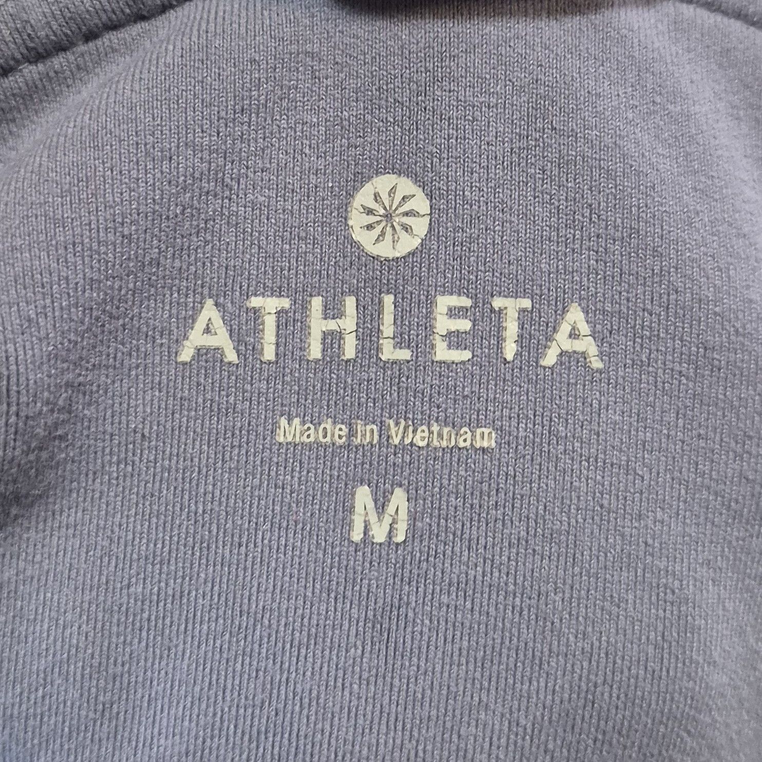 Athleta Athleta Blue Logo Cropped Leggings Size 28" / US 6 / IT 42 - 7 Thumbnail