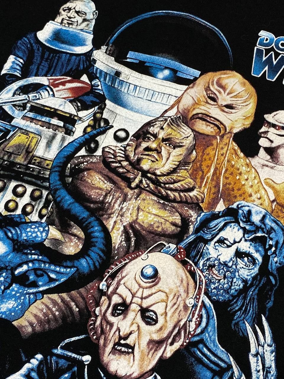 Sci-Fi Fantasy Vintage Doctor Who 2002 10th Planet BBC Promo T-Shirt Size US L / EU 52-54 / 3 - 8 Thumbnail
