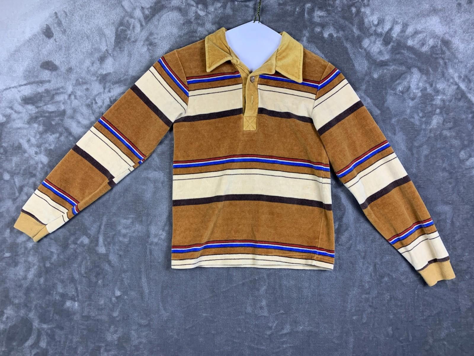 Designer Vintage Manchester Shirt Co. California LS Polo KID Size M Size US M / EU 48-50 / 2 - 1 Thumbnail