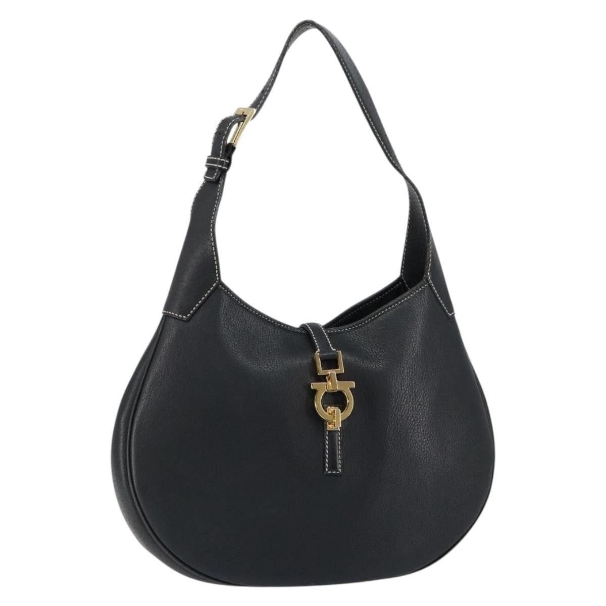 Salvatore Ferragamo Salvatore Ferragamo Gancini Shoulder Bag Leather Size ONE SIZE - 1 Thumbnail