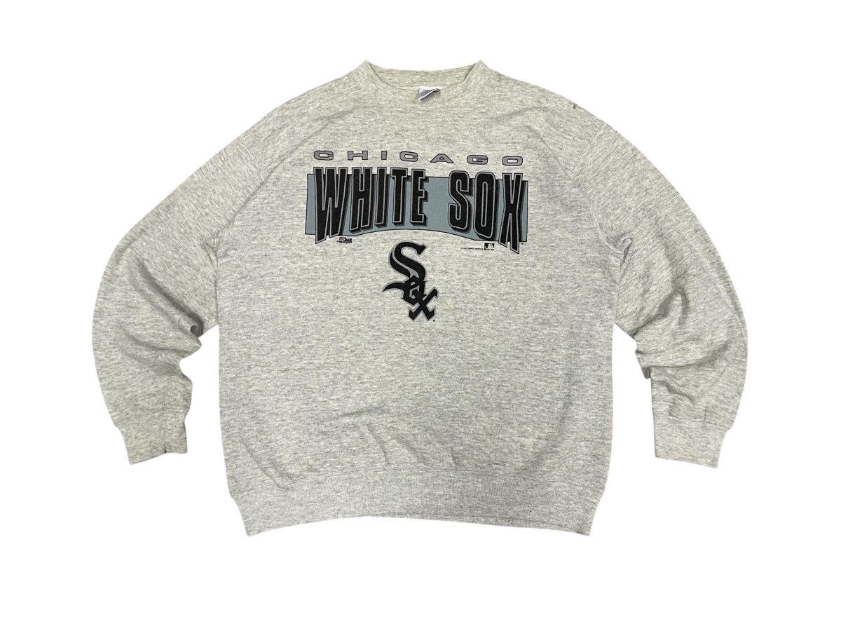 MLB × Salem Sportswear 1992 CHICAGO WHITE SOX CREWNECK ON SALEM TAG SIZE L Size US L / EU 52-54 / 3 - 1 Thumbnail