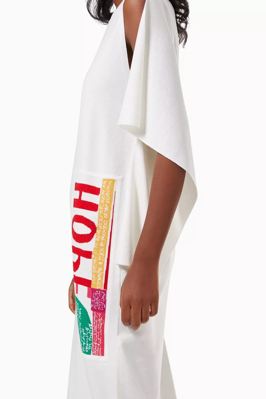 Chloe o1y0825 Sleeveless Midi Dress in White Size XS / US 0-2 / IT 36-38 - 2 Thumbnail