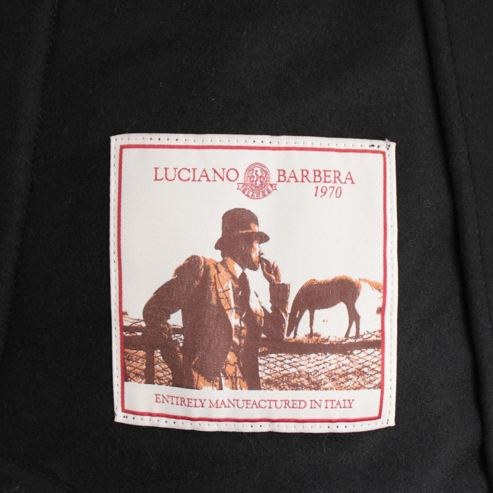 Luciano Barbera Luciano Barbera Overshirt Size M US In Black Cashmere Size US M / EU 48-50 / 2 - 6 Thumbnail