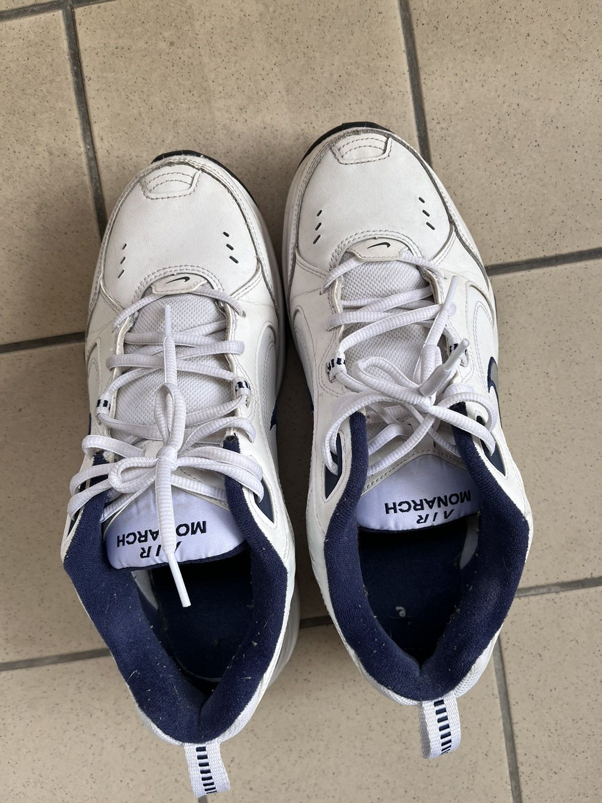 Nike × Vintage Nike Air Monarch dad shoes daddy runners running trainers Size US 10.5 / EU 43-44 - 10 Thumbnail