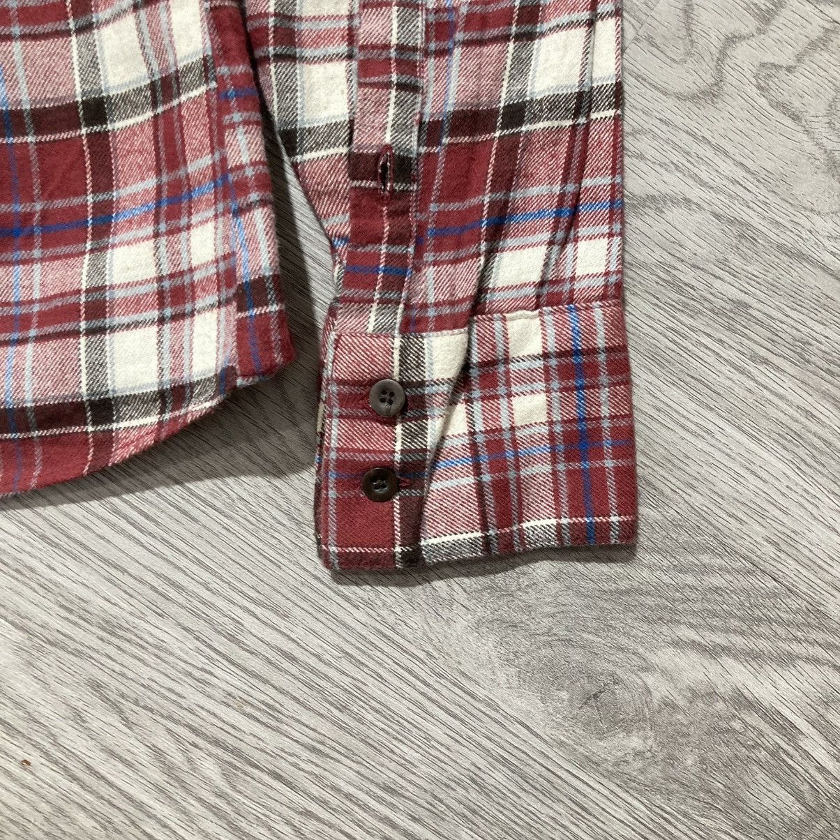 GOSTAR DE FUGA 🇯🇵 2000s Gostar De Fuga Flanel Plaid Shirt Button Up Lgb Size US S / EU 44-46 / 1 - 12 Thumbnail
