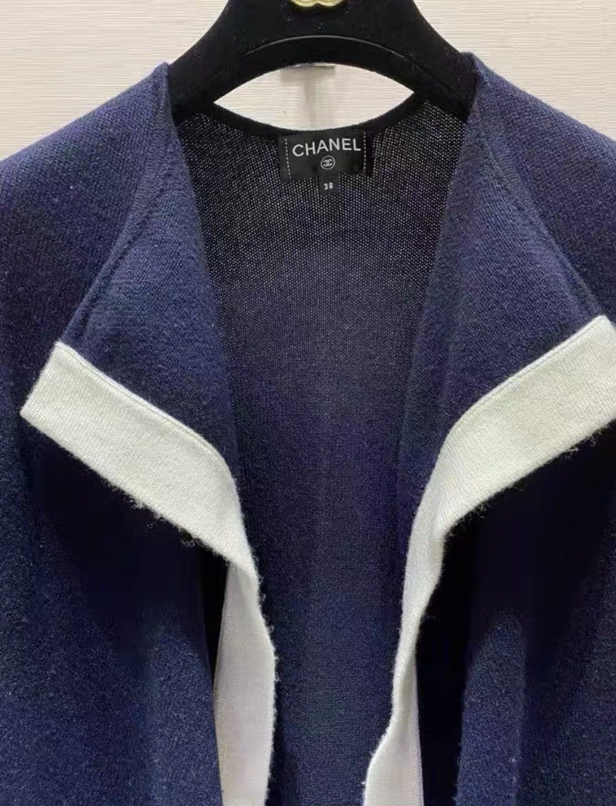 Chanel Chanel Classic Black Cashmere Knit Cardigan Sweater Coat J33 Size S / US 4 / IT 40 - 3 Thumbnail