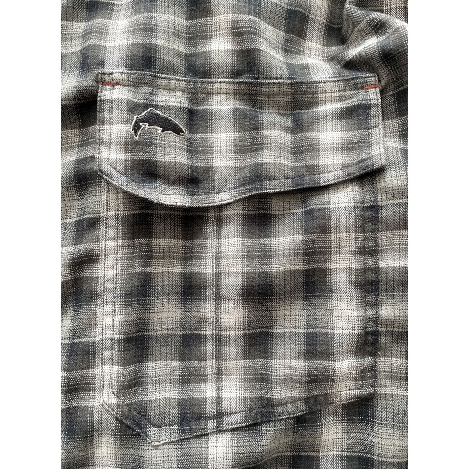 Vintage Simms Shacket Shirt Mens 2XL Plaid Cold Weather Flannel Lined Fishing Outdoor Shirt Size US XXL / EU 58 / 5 - 5 Thumbnail