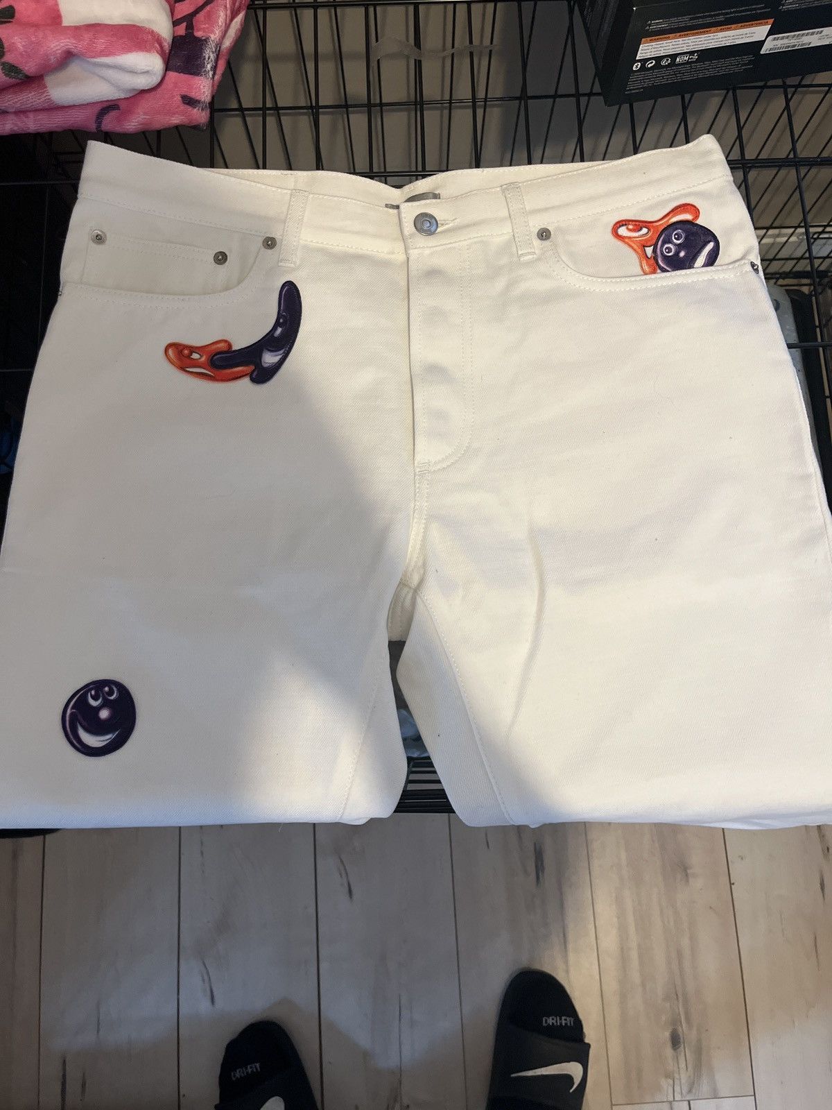 Dior Dior x Kenny Scharf jeans Size US 32 / EU 48 - 1 Thumbnail