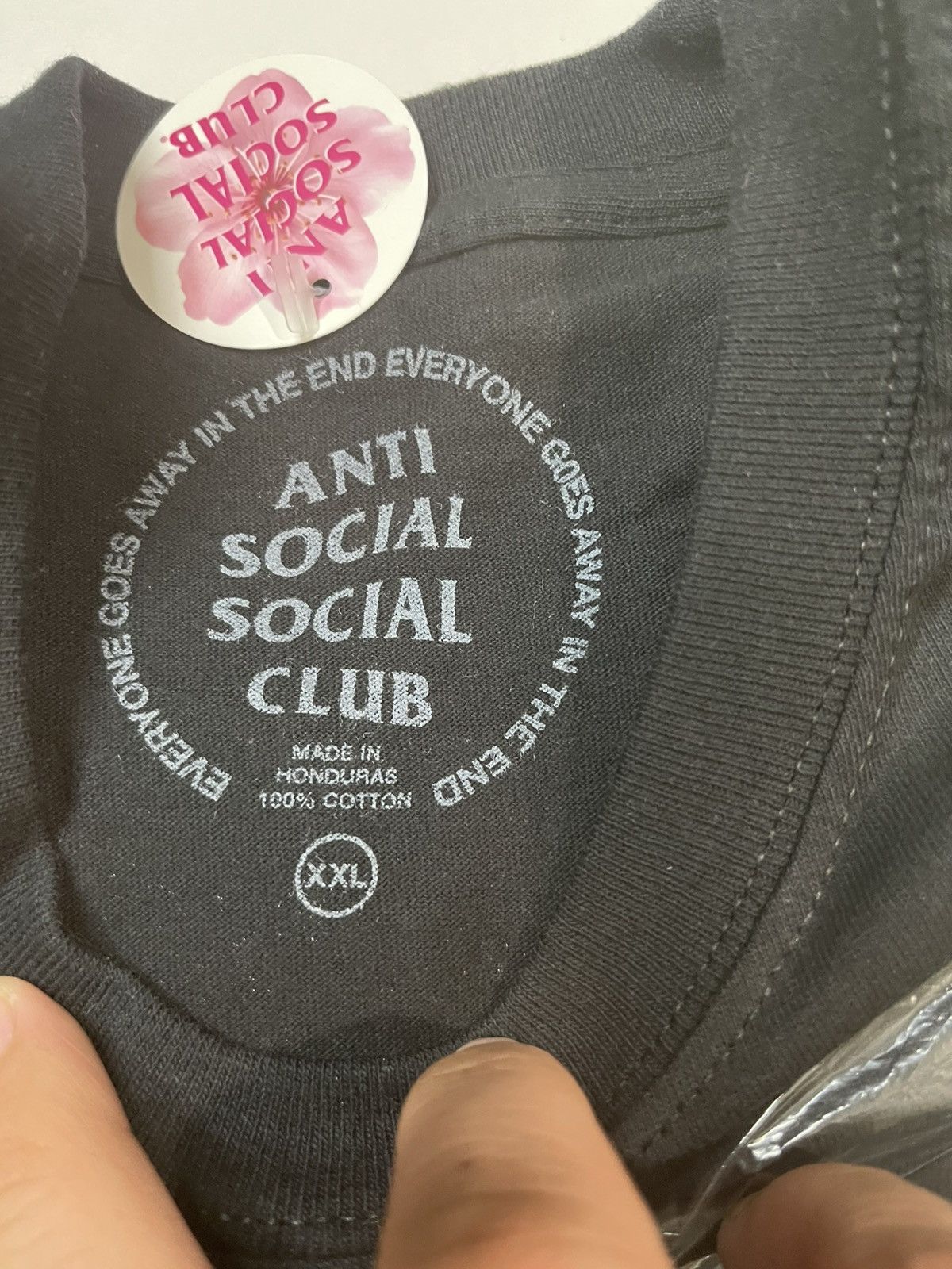Anti Social Social Club Anti Social Social Club How Deep T-shirt Black size 2XL Size US XXL / EU 58 / 5 - 3 Thumbnail