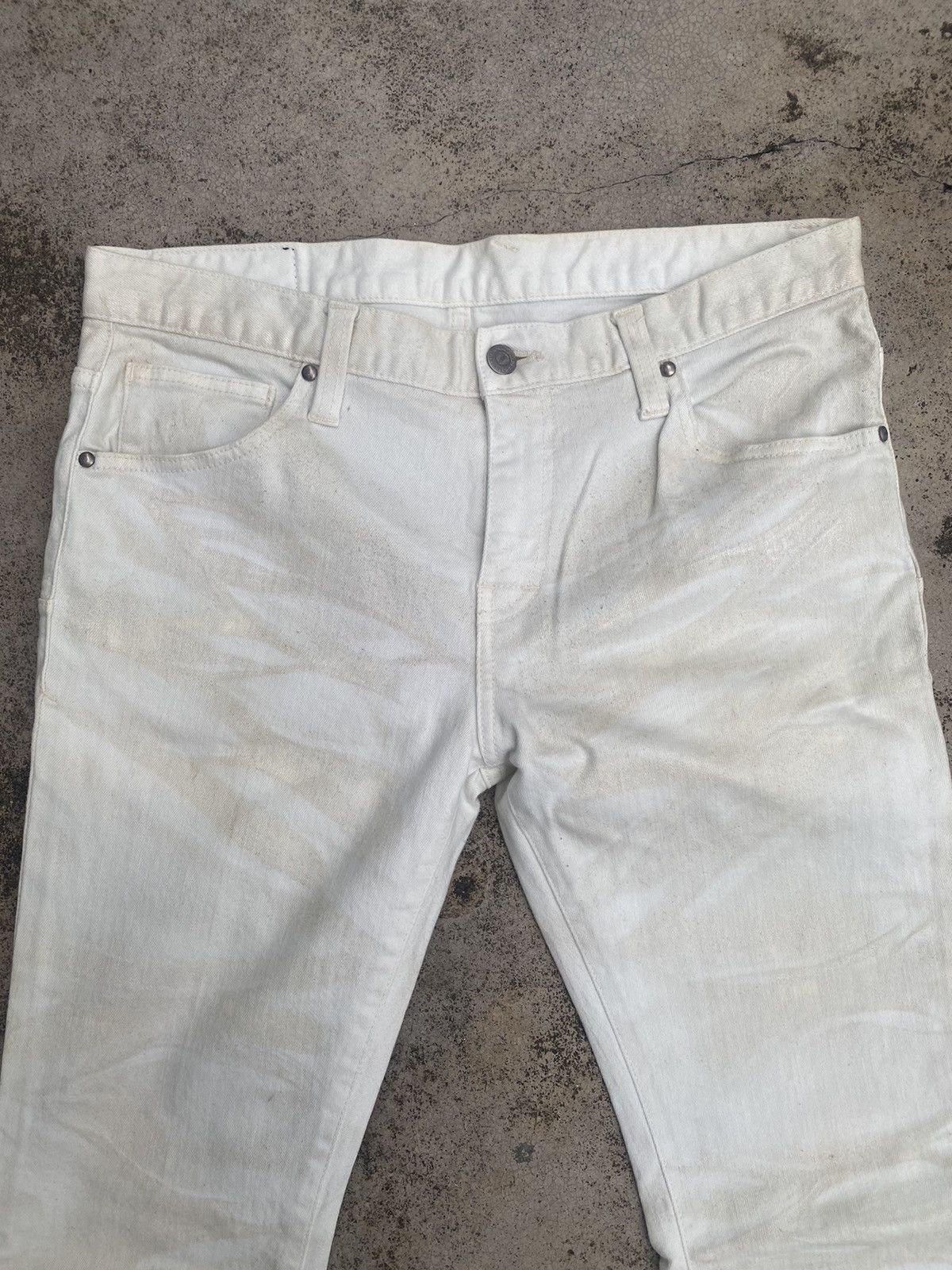 If Six Was Nine × Tornado Mart Tornado Mart Waxed Strechable Jeans Size US 32 / EU 48 - 10 Thumbnail