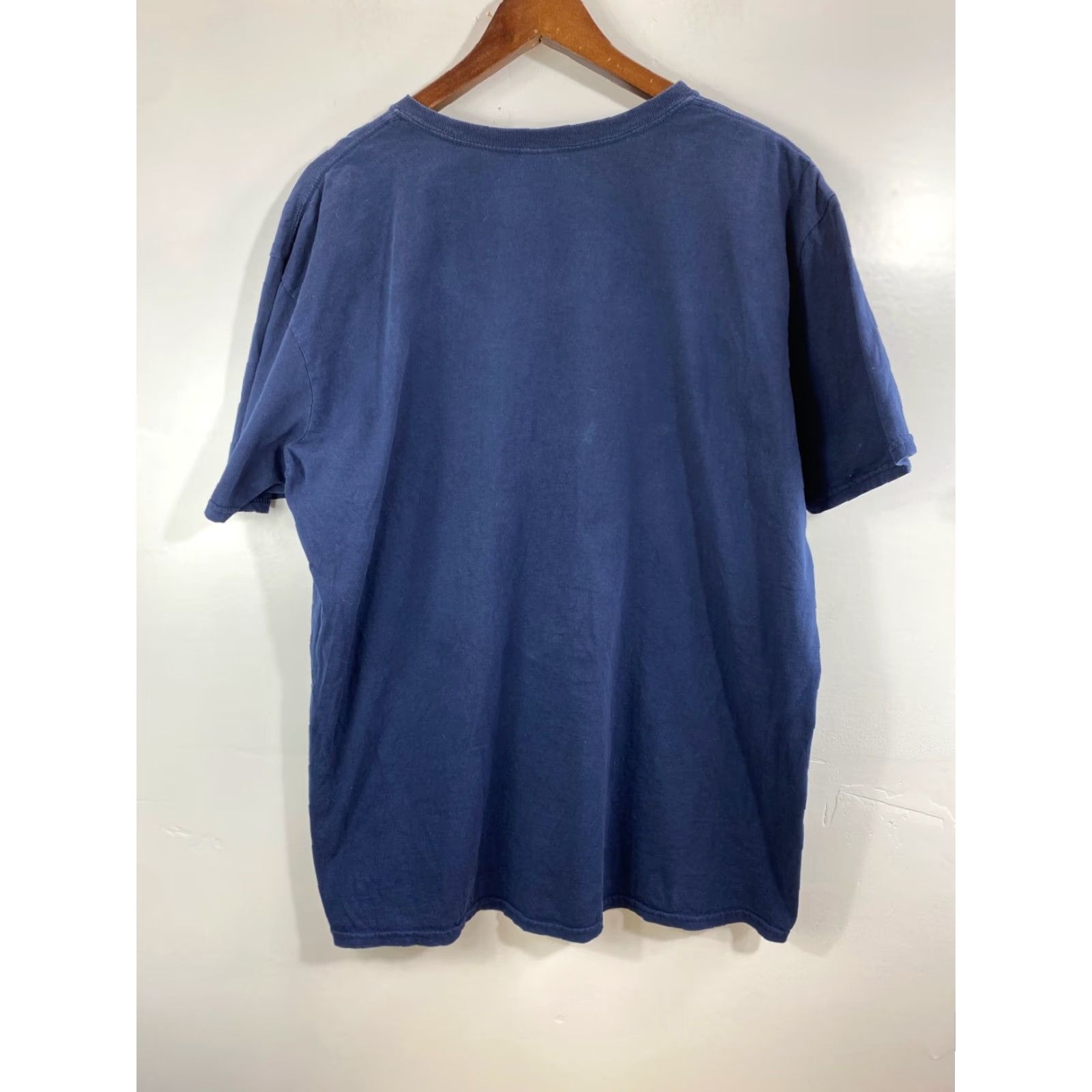 Gildan Gildan T-Shirt Short Sleeve Crew Neck Blue XL Men Mario Thor Graphic Pattern Solid 1779 Nerv? Size US XL / EU 56 / 4 - 3 Thumbnail