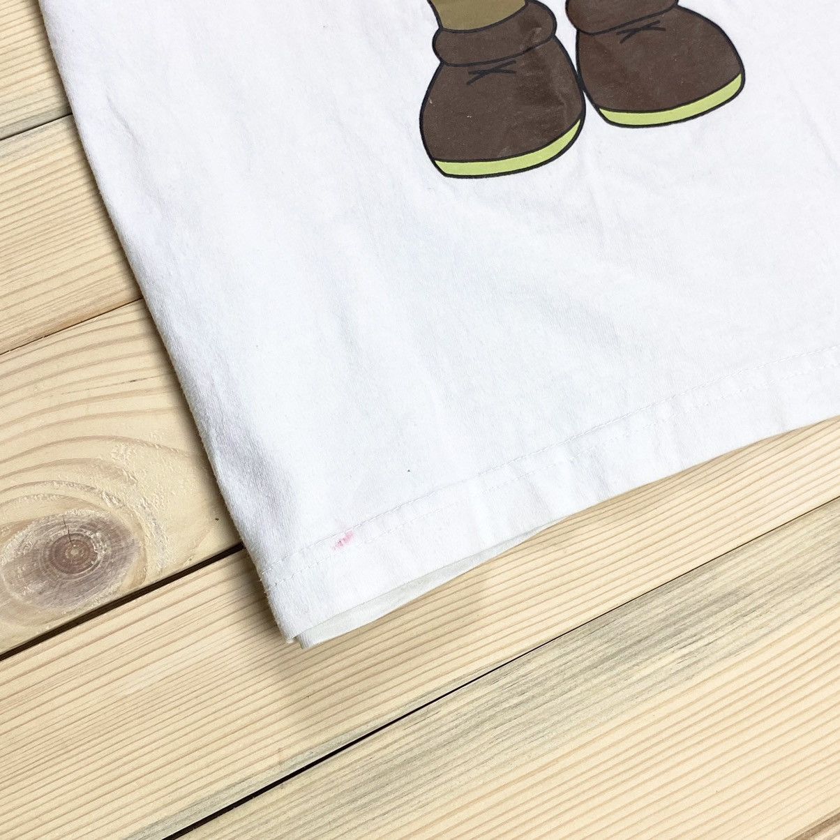 Designer × Kaws 💀KAWS💀 White T-shirt Companion Printed Size US M / EU 48-50 / 2 - 6 Thumbnail