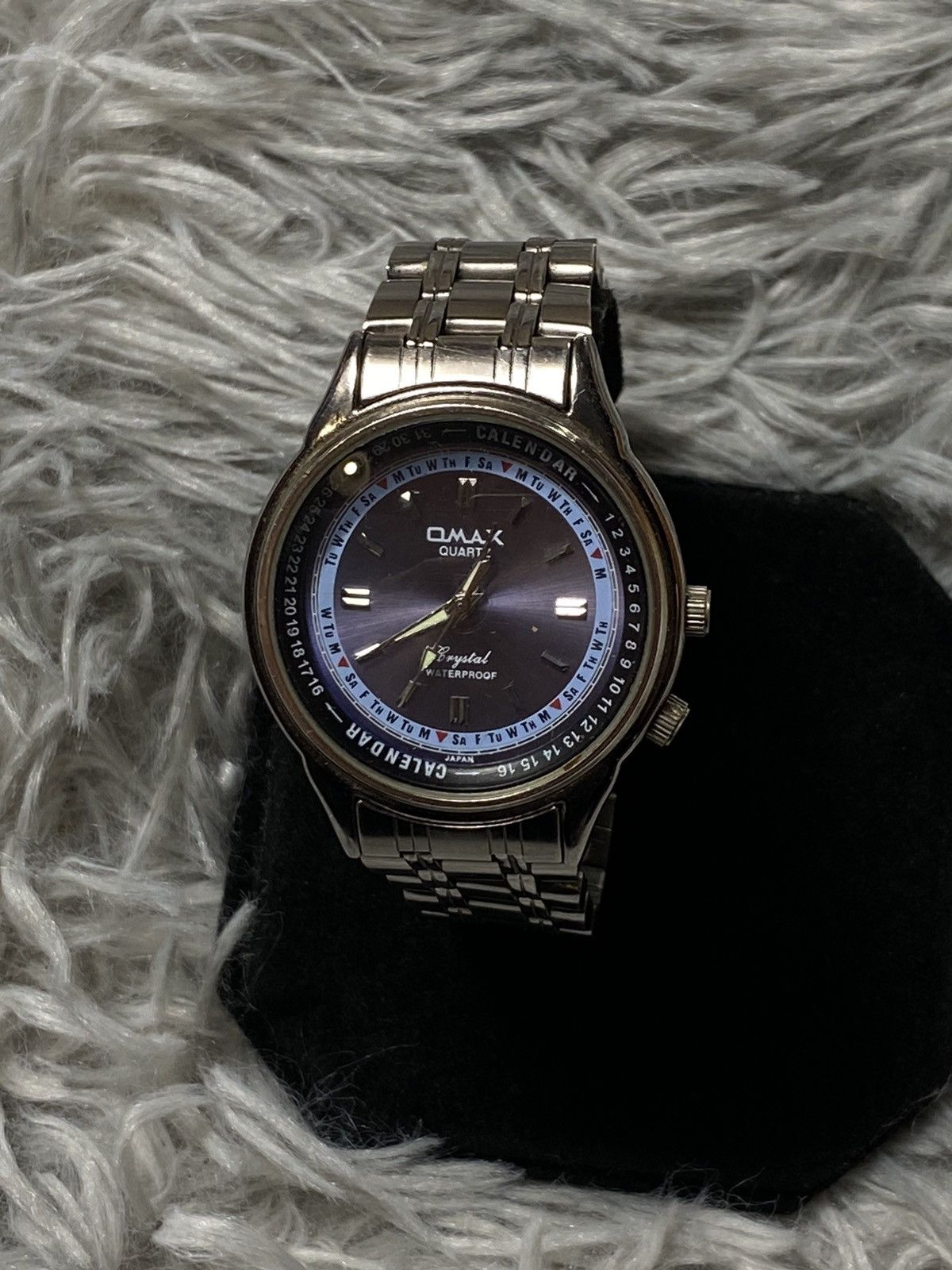 Japanese Brand × Jewelry × Vintage Omax Calendar Quartz Watch - Japanese Brand Size ONE SIZE - 4 Thumbnail