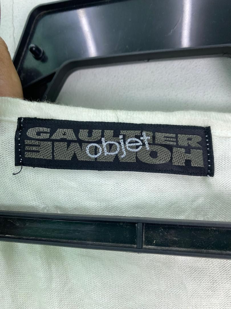 Jean Paul Gaultier × Vintage Jean Paul Gaultier OBJET fishnet design Gaultier Homme shirt Size US M / EU 48-50 / 2 - 4 Thumbnail