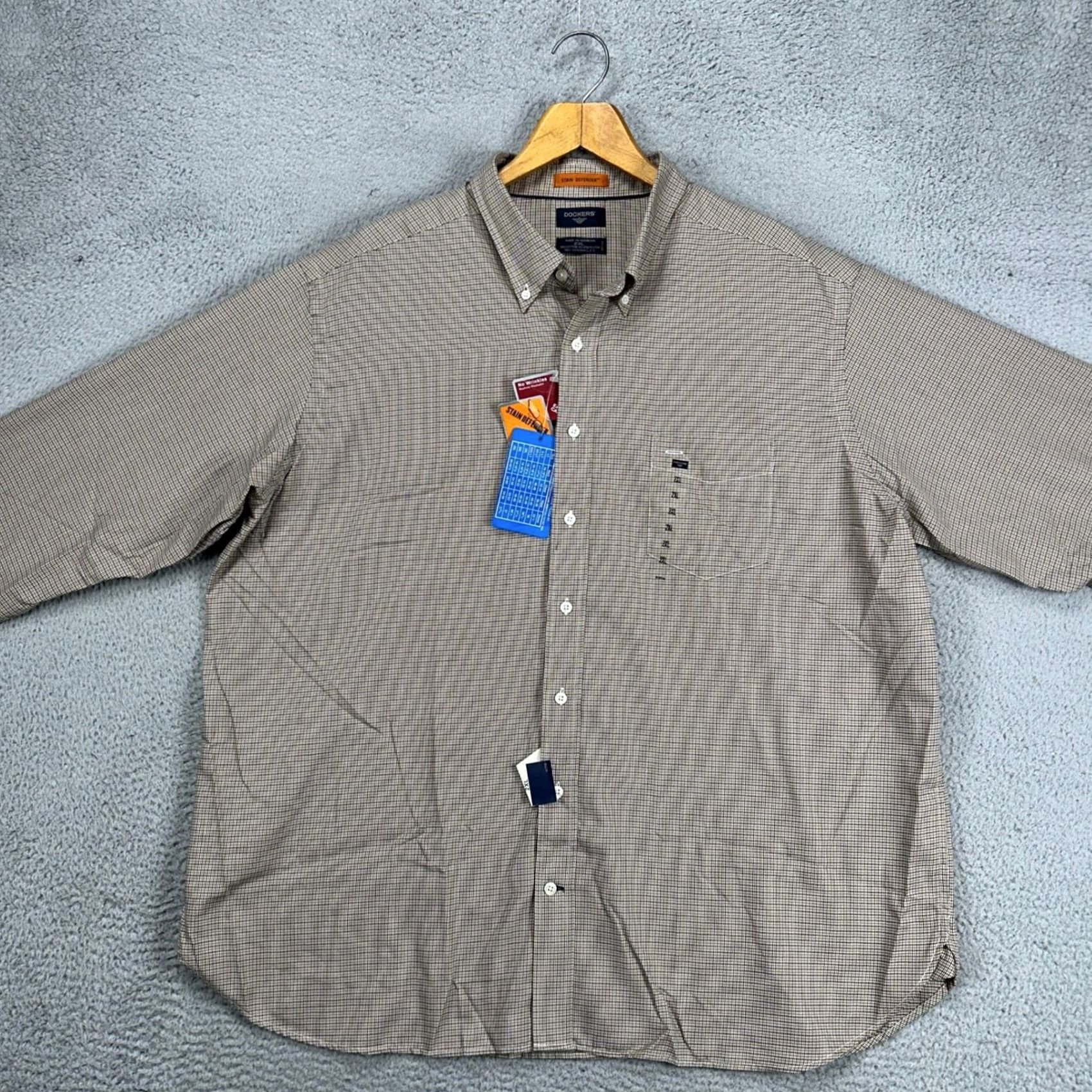 Dockers VINTAGE Dockers Shirt? (No, not vintage) Size US XXL / EU 58 / 5 - 3 Thumbnail