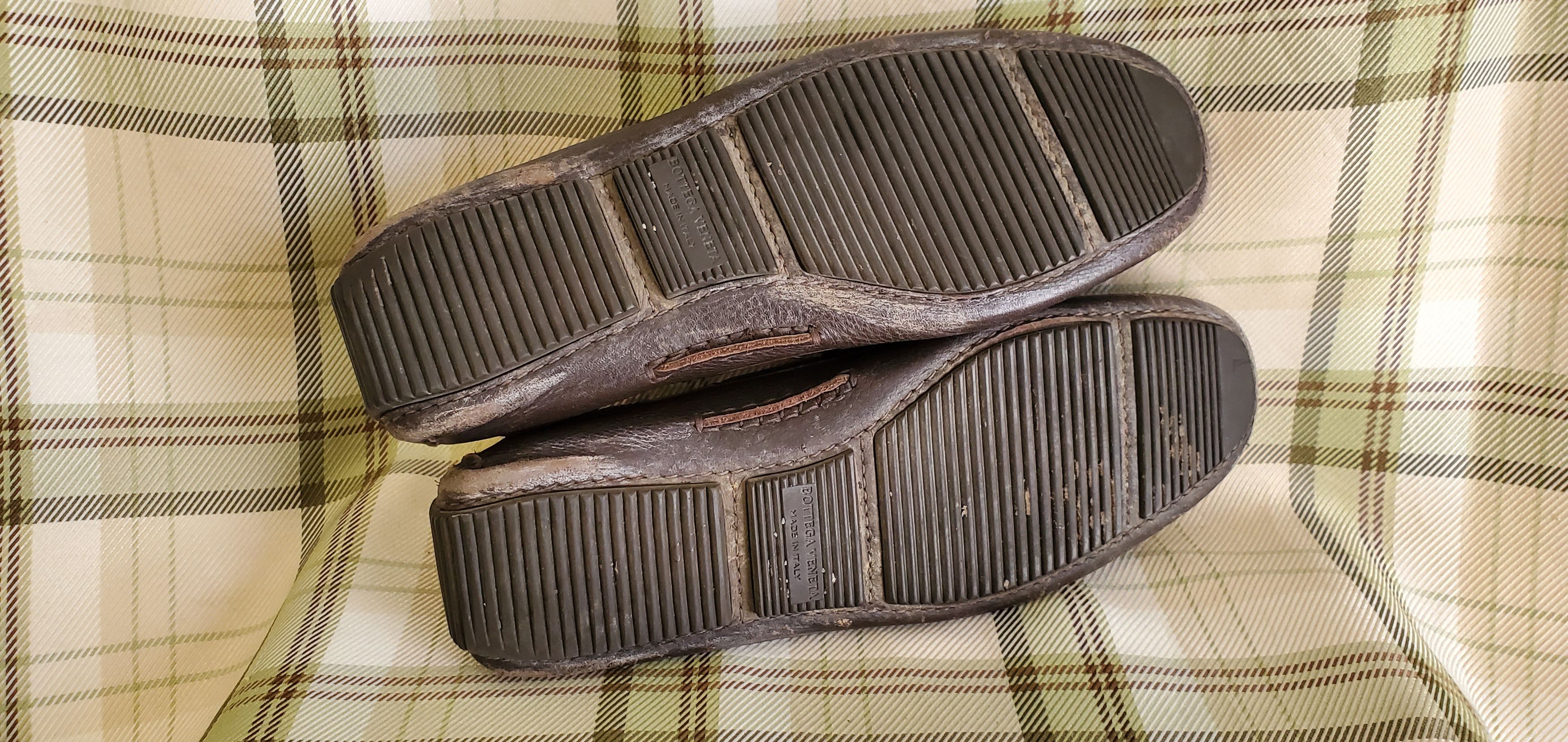Bottega Veneta BOTTEGA VENETA Intreciatto Slip On Leather Loafers Size US 7.5 / EU 40-41 - 5 Thumbnail