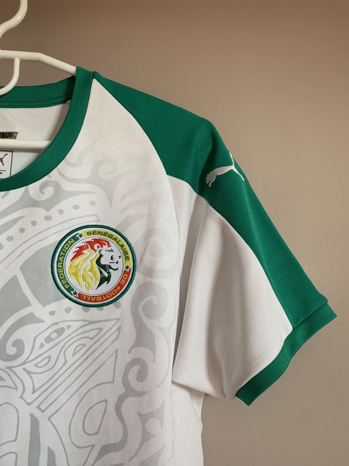 Puma Senegal 18/20 Away Football Shirt Puma Soccer Jersey Size S Size US S / EU 44-46 / 1 - 4 Thumbnail
