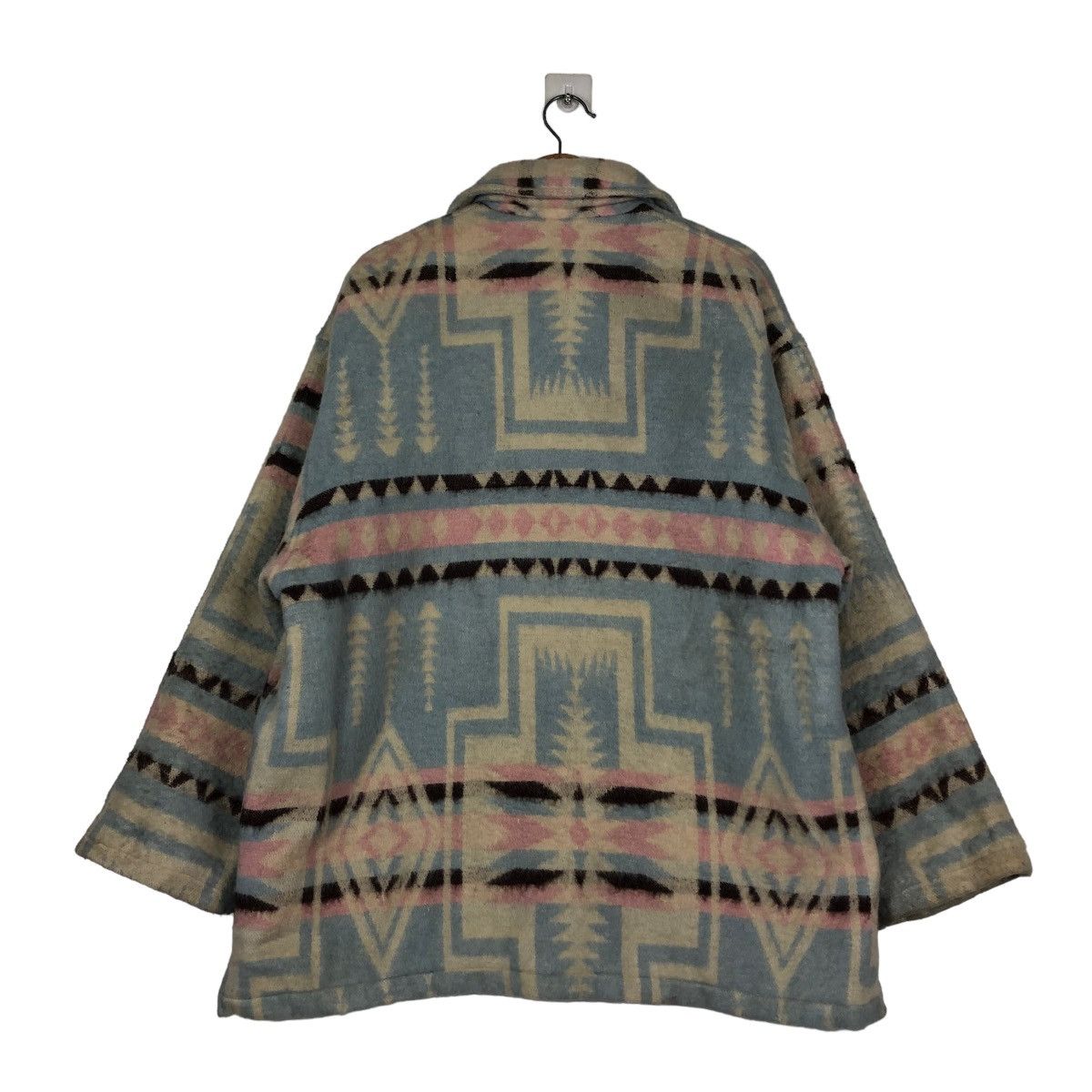 Japanese Brand 📌VINTAGE WOOL JACKET TWO PEOPLE JAPAN NAVAJO NATIVE Size US M / EU 48-50 / 2 - 8 Thumbnail