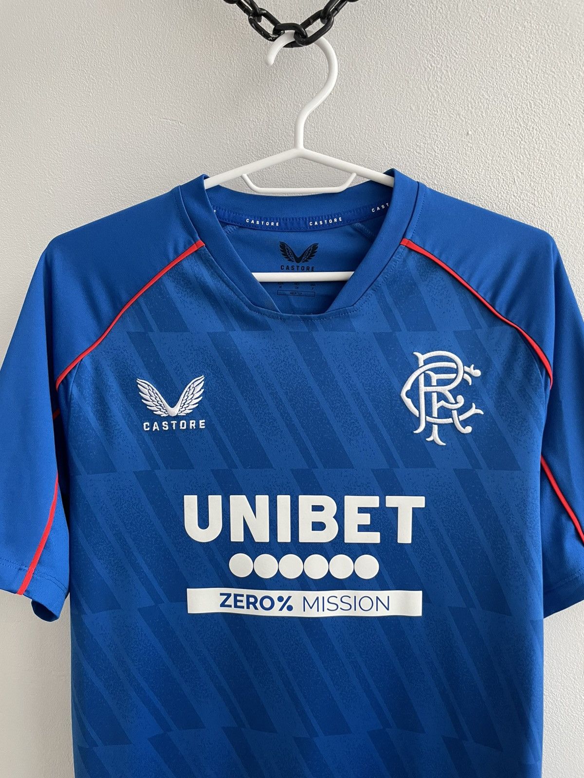 Castore Rangers 2023 2024 Home Football Soccer Jersey Shirt Castore Size US S / EU 44-46 / 1 - 5 Thumbnail