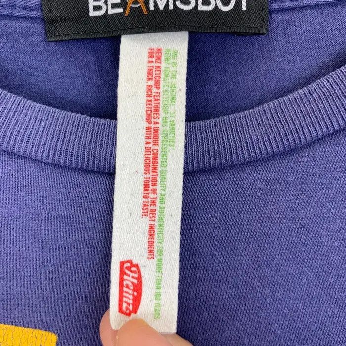 Beams Plus BEAMS PLUS x HEINZ Tomato Ketchup Pure Indigo Tee Shirt Size S / US 4 / IT 40 - 7 Thumbnail