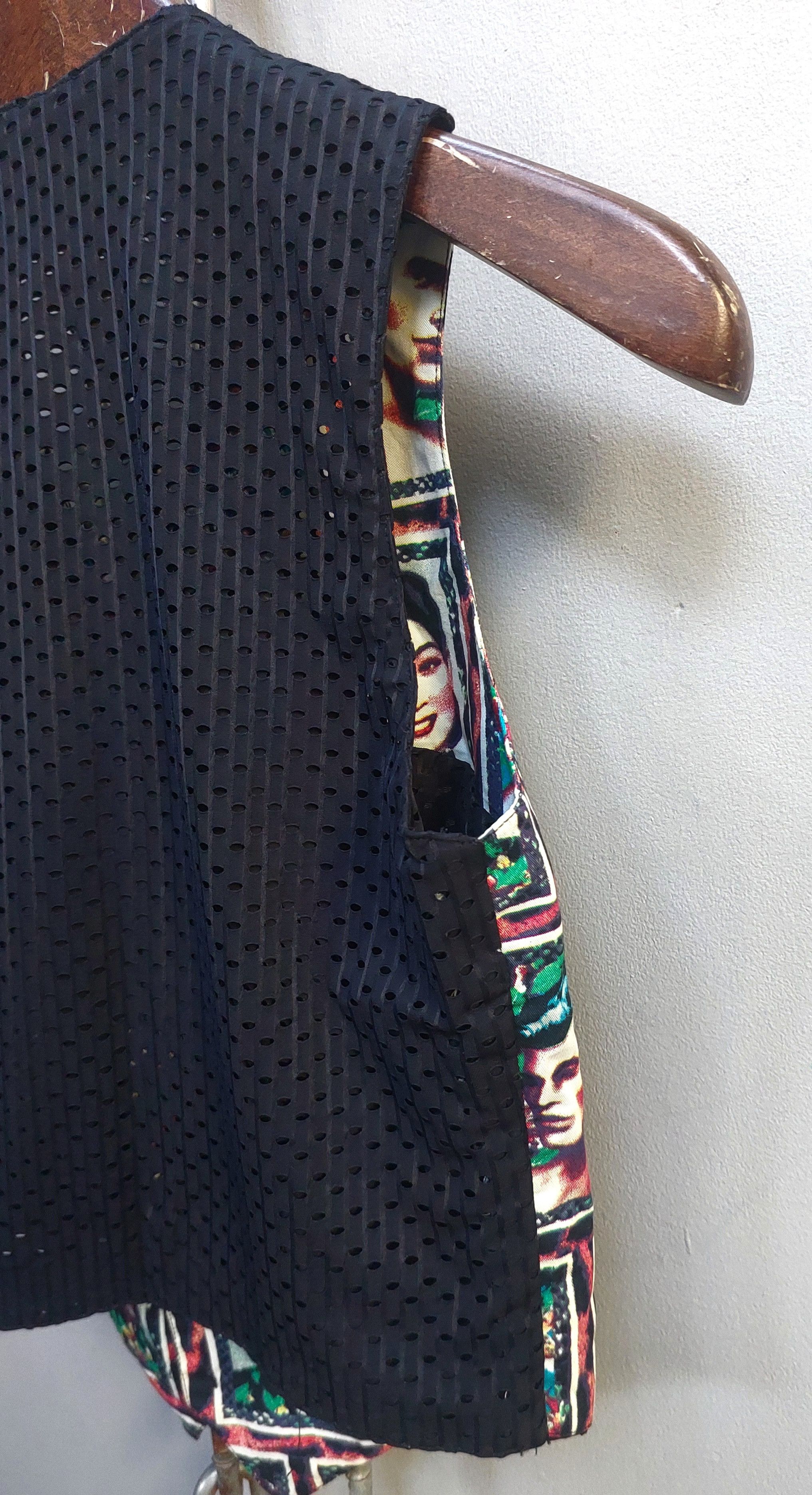Jean Paul Gaultier Jean Paul Gaultier 1996 Multi Face Vest Size US XS / EU 42 / 0 - 6 Thumbnail